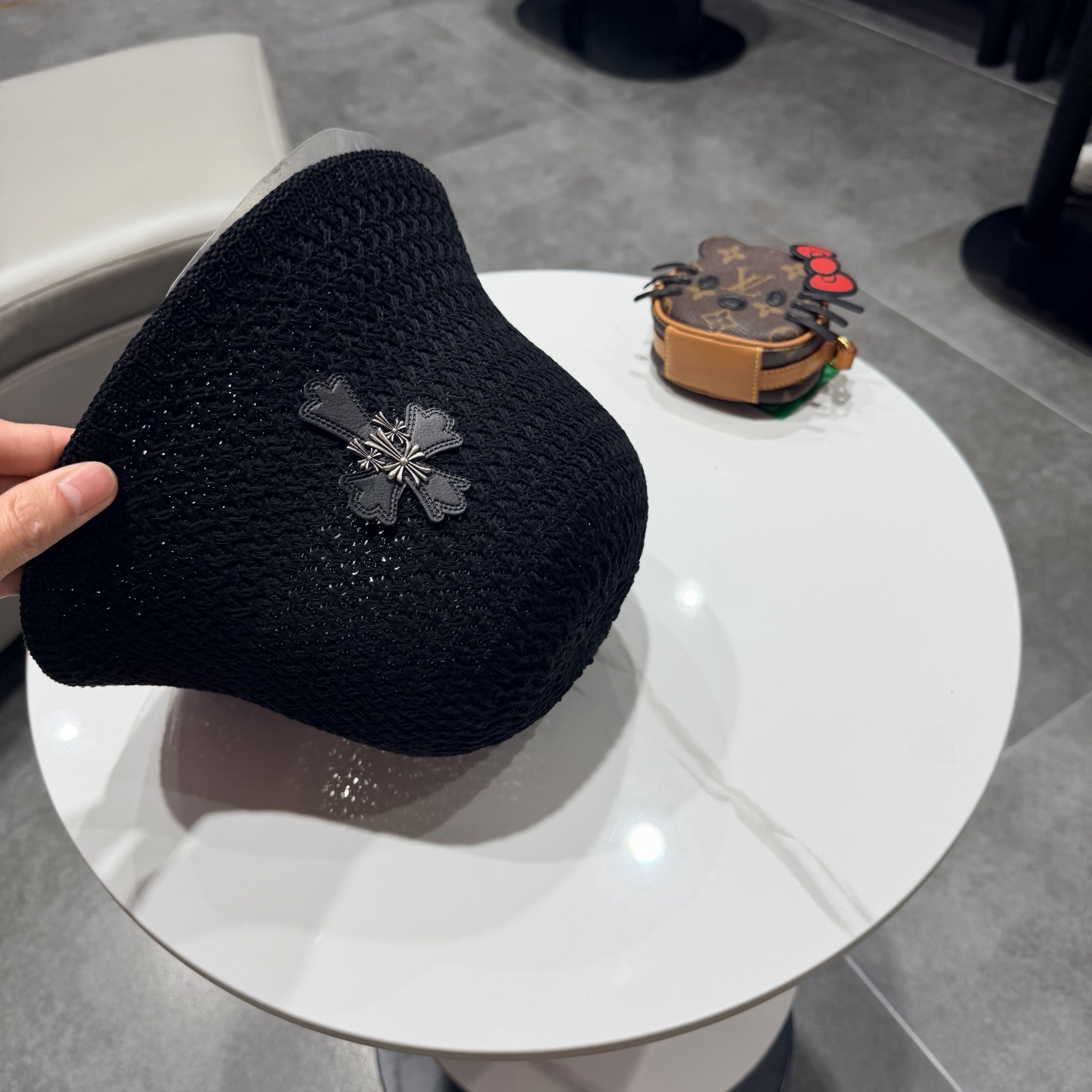 克罗心春夏新品爆款针织渔夫帽‼️‼️高版本定制百搭时尚‼️‼️‼️