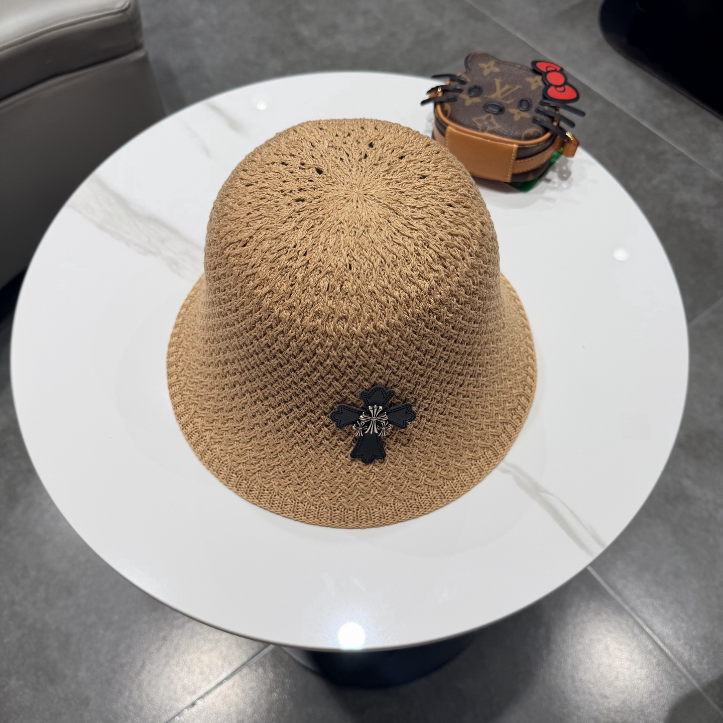克罗心春夏新品爆款针织渔夫帽‼️‼️高版本定制百搭时尚‼️‼️‼️