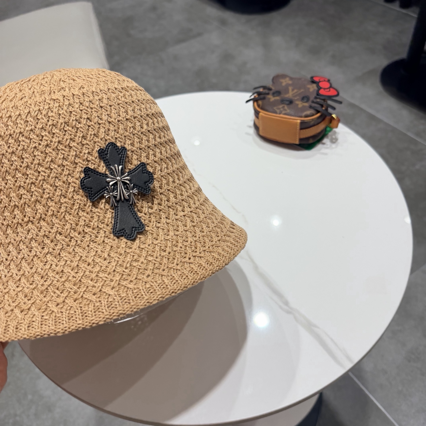 克罗心春夏新品爆款针织渔夫帽‼️‼️高版本定制百搭时尚‼️‼️‼️