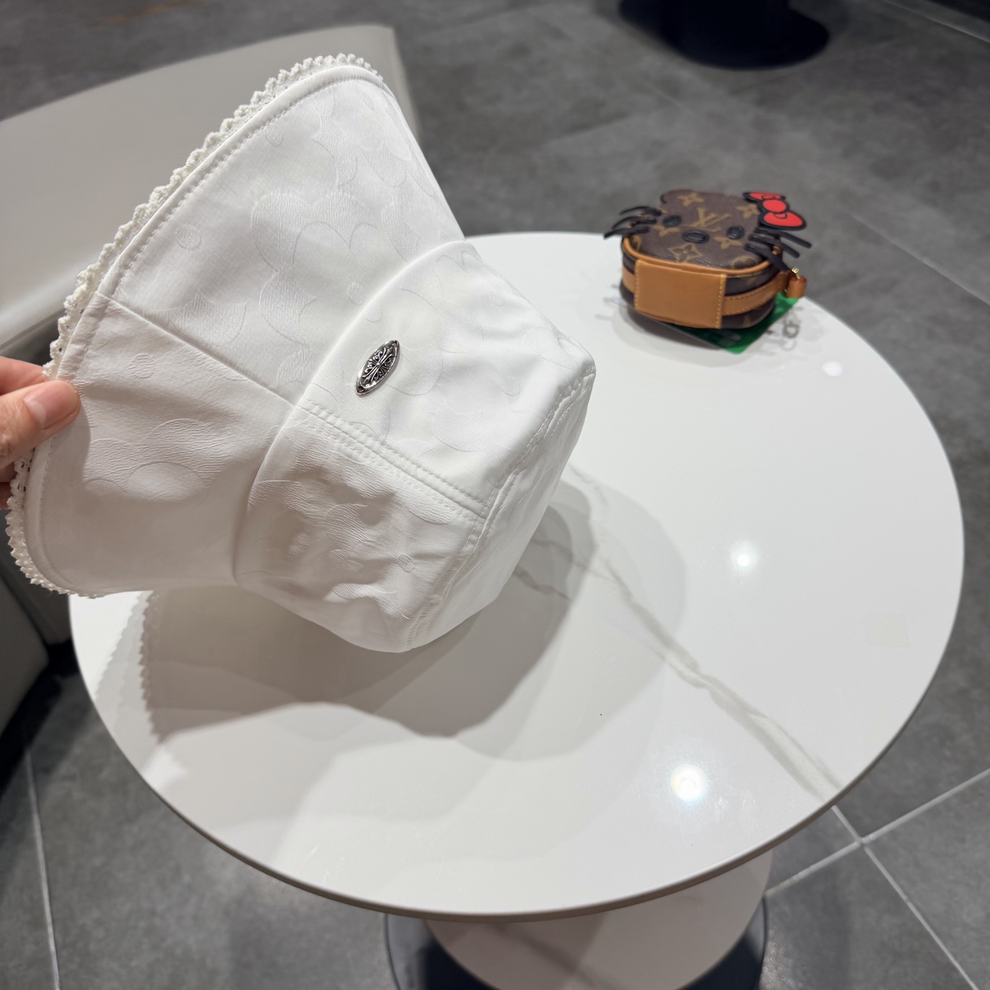 克罗心新款渔夫帽，头围57cm