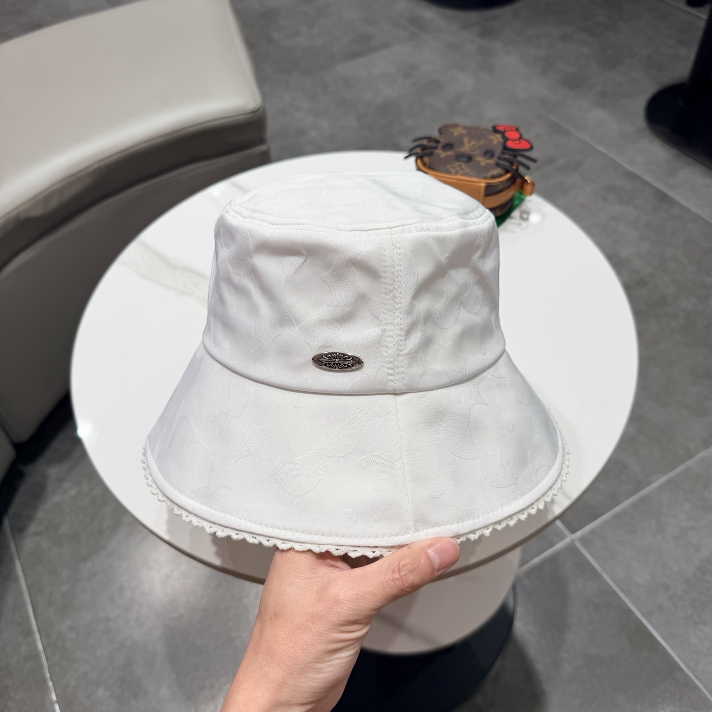 克罗心新款渔夫帽，头围57cm