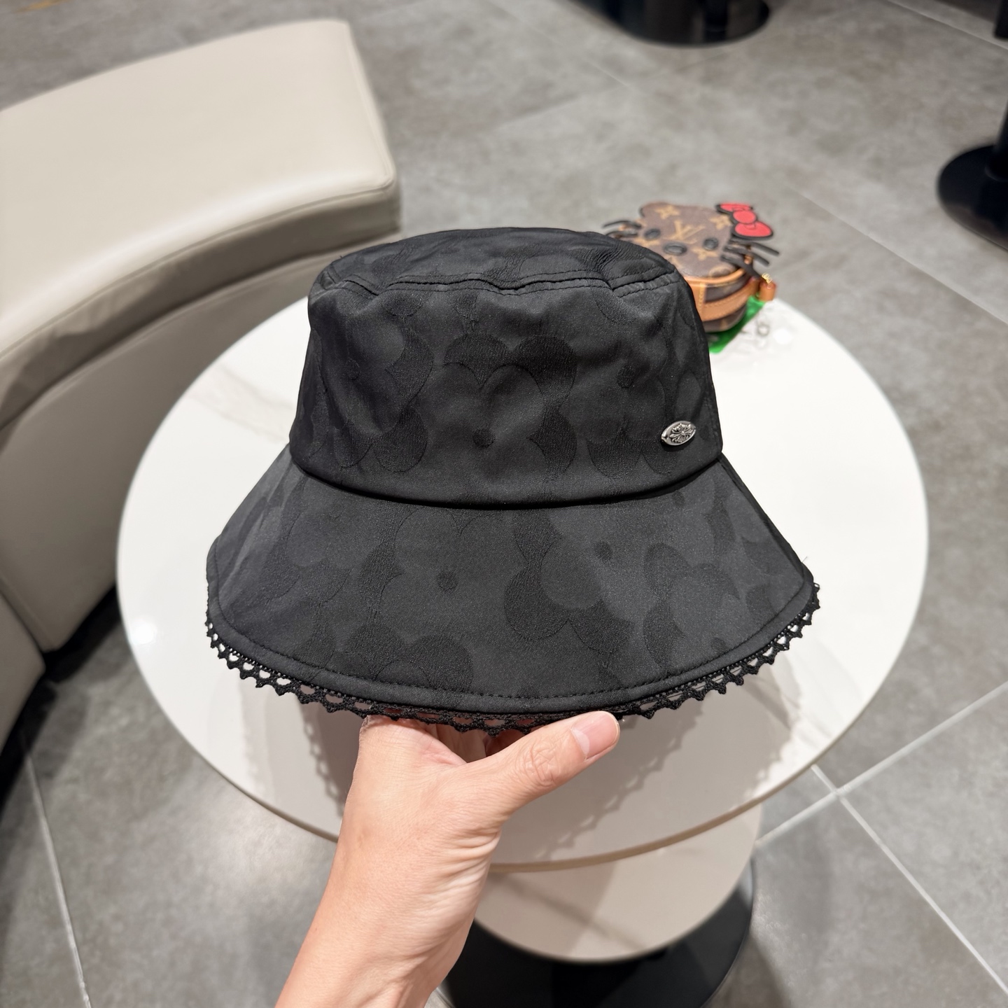 克罗心新款渔夫帽，头围57cm