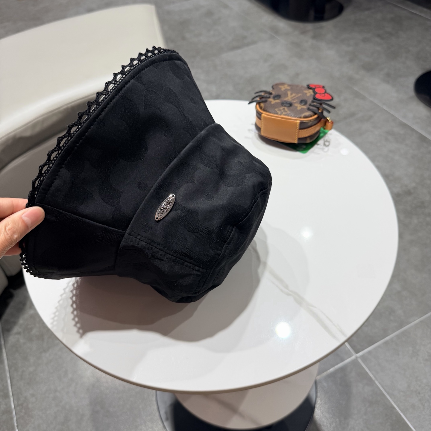 克罗心新款渔夫帽，头围57cm