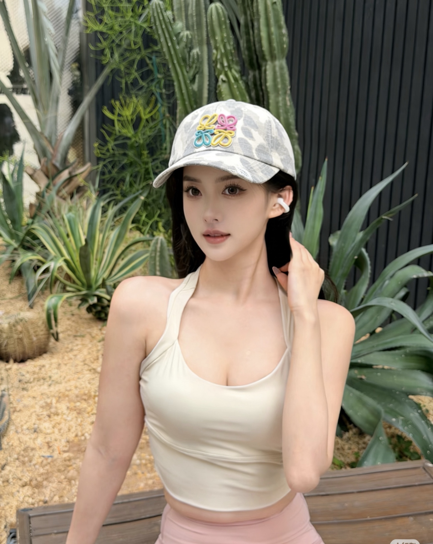 LOEWE【罗意威】新款刺绣棒球帽，专柜同步出货，大牌款超好搭配，赶紧入手