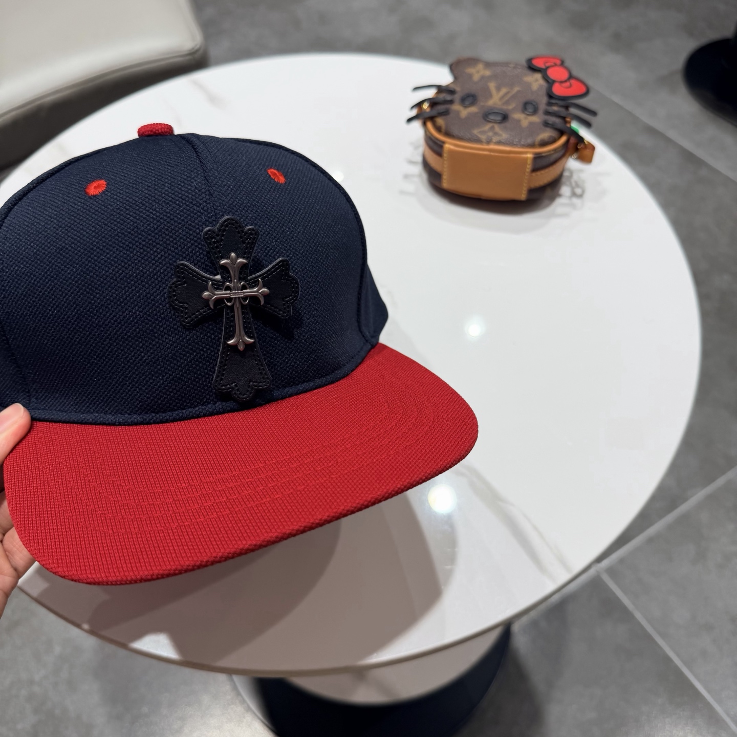 【克罗心】新款经典休闲潮流款 棒球帽日韩风格，随便搭配都超好看！出门旅游，绝对要入手的一款