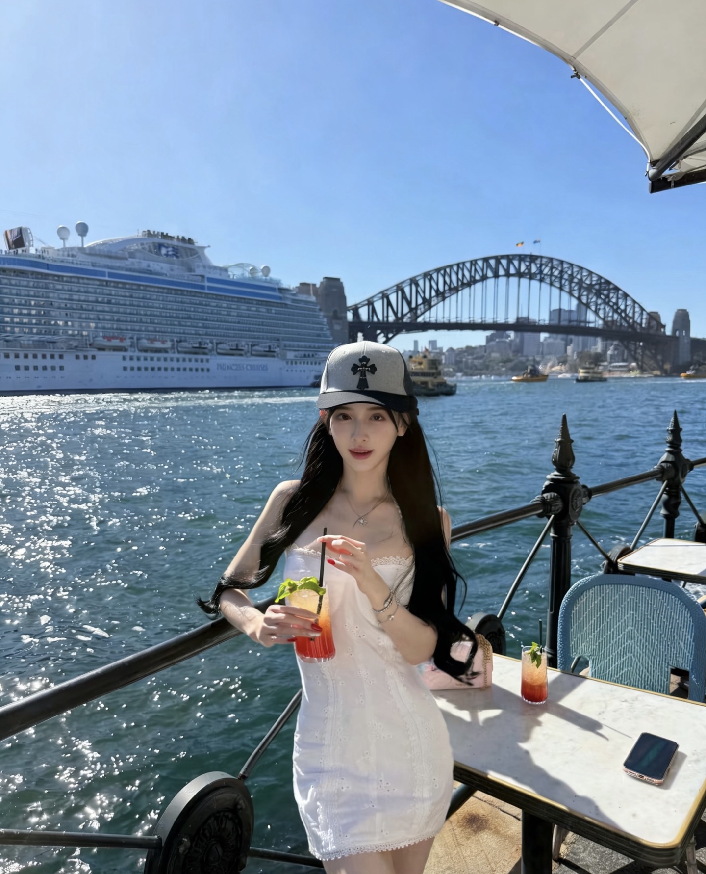 【克罗心】新款经典休闲潮流款 棒球帽日韩风格，随便搭配都超好看！出门旅游，绝对要入手的一款