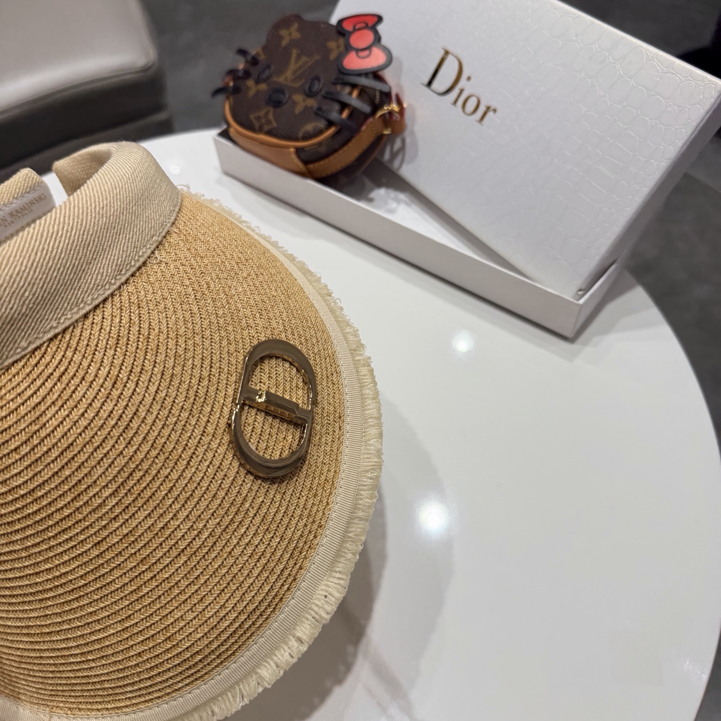 【DIOR迪奥】2026新款独家款遮阳帽空顶帽，🔆遮阳百搭～休闲出街神器