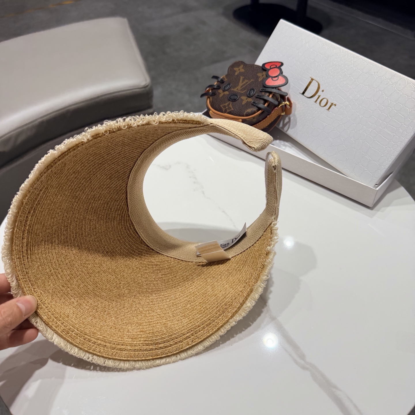 【DIOR迪奥】2026新款独家款遮阳帽空顶帽，🔆遮阳百搭～休闲出街神器