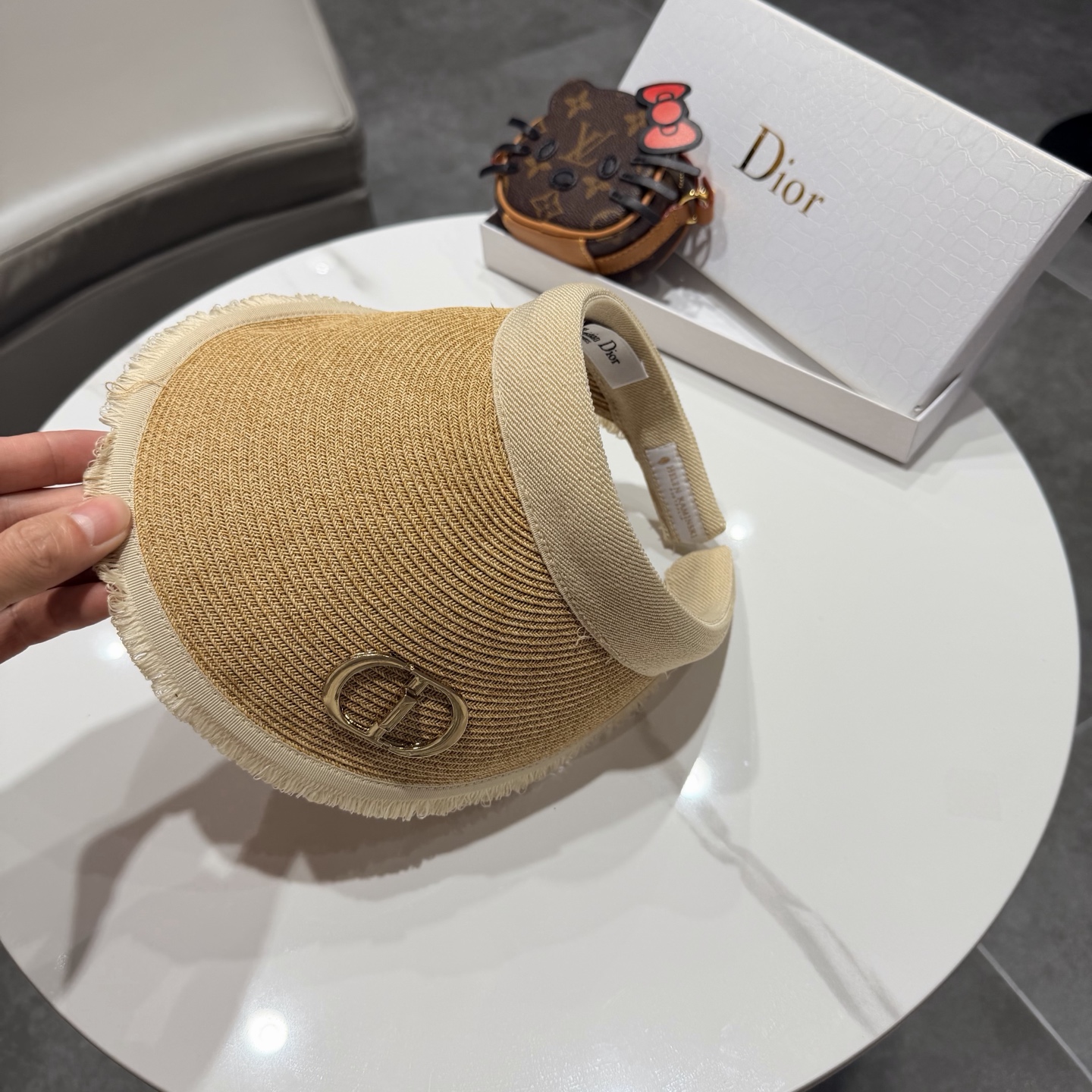 【DIOR迪奥】2026新款独家款遮阳帽空顶帽，🔆遮阳百搭～休闲出街神器