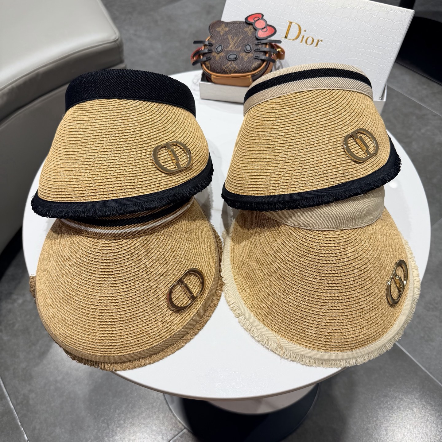 【DIOR迪奥】2026新款独家款遮阳帽空顶帽，🔆遮阳百搭～休闲出街神器