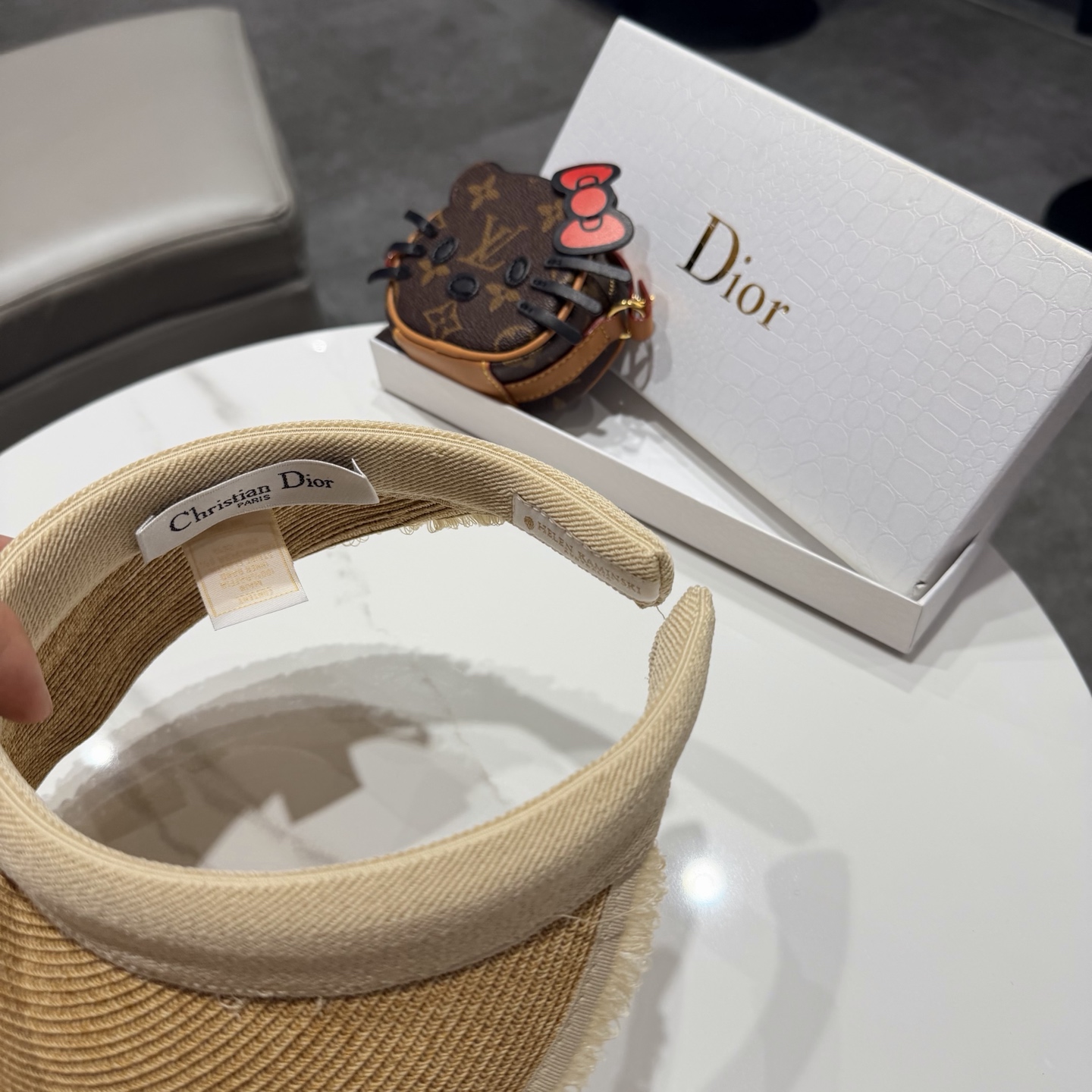 【DIOR迪奥】2026新款独家款遮阳帽空顶帽，🔆遮阳百搭～休闲出街神器