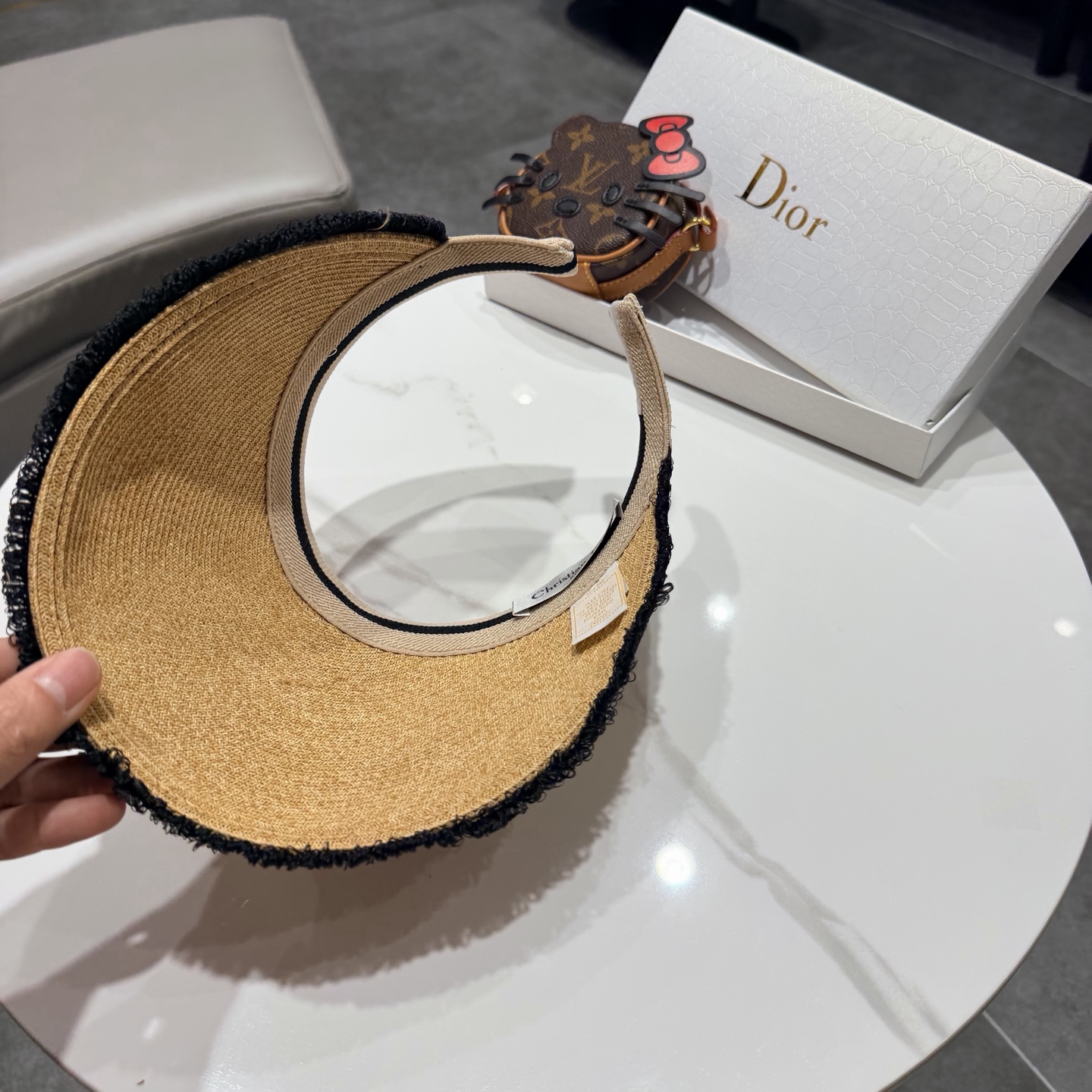 【DIOR迪奥】2026新款独家款遮阳帽空顶帽，🔆遮阳百搭～休闲出街神器