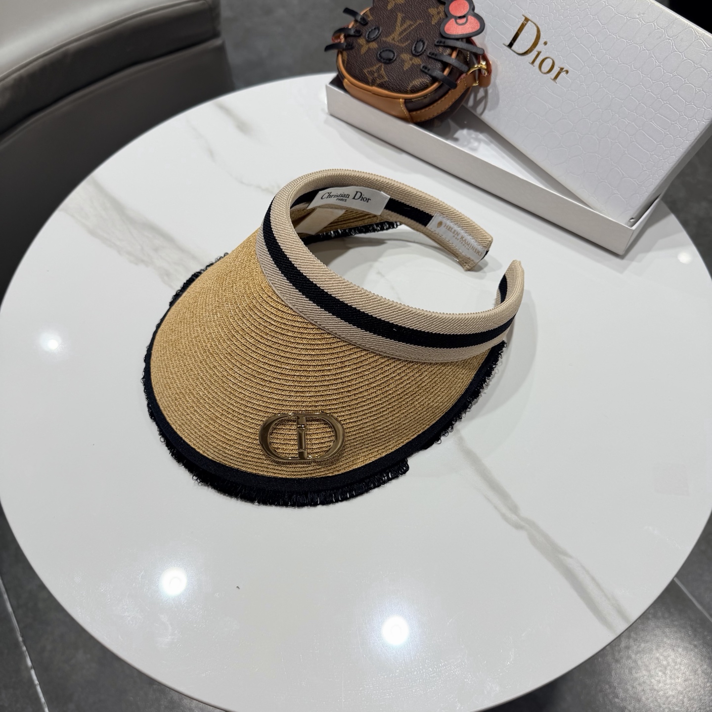 【DIOR迪奥】2026新款独家款遮阳帽空顶帽，🔆遮阳百搭～休闲出街神器