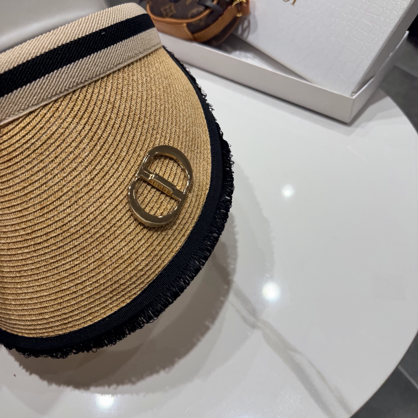 【DIOR迪奥】2026新款独家款遮阳帽空顶帽，🔆遮阳百搭～休闲出街神器