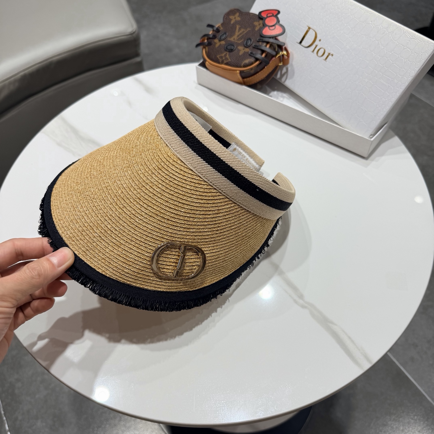 【DIOR迪奥】2026新款独家款遮阳帽空顶帽，🔆遮阳百搭～休闲出街神器