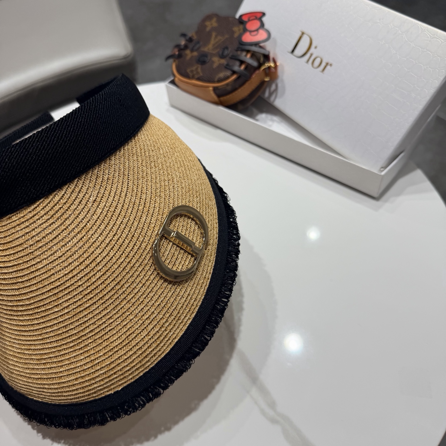 【DIOR迪奥】2026新款独家款遮阳帽空顶帽，🔆遮阳百搭～休闲出街神器