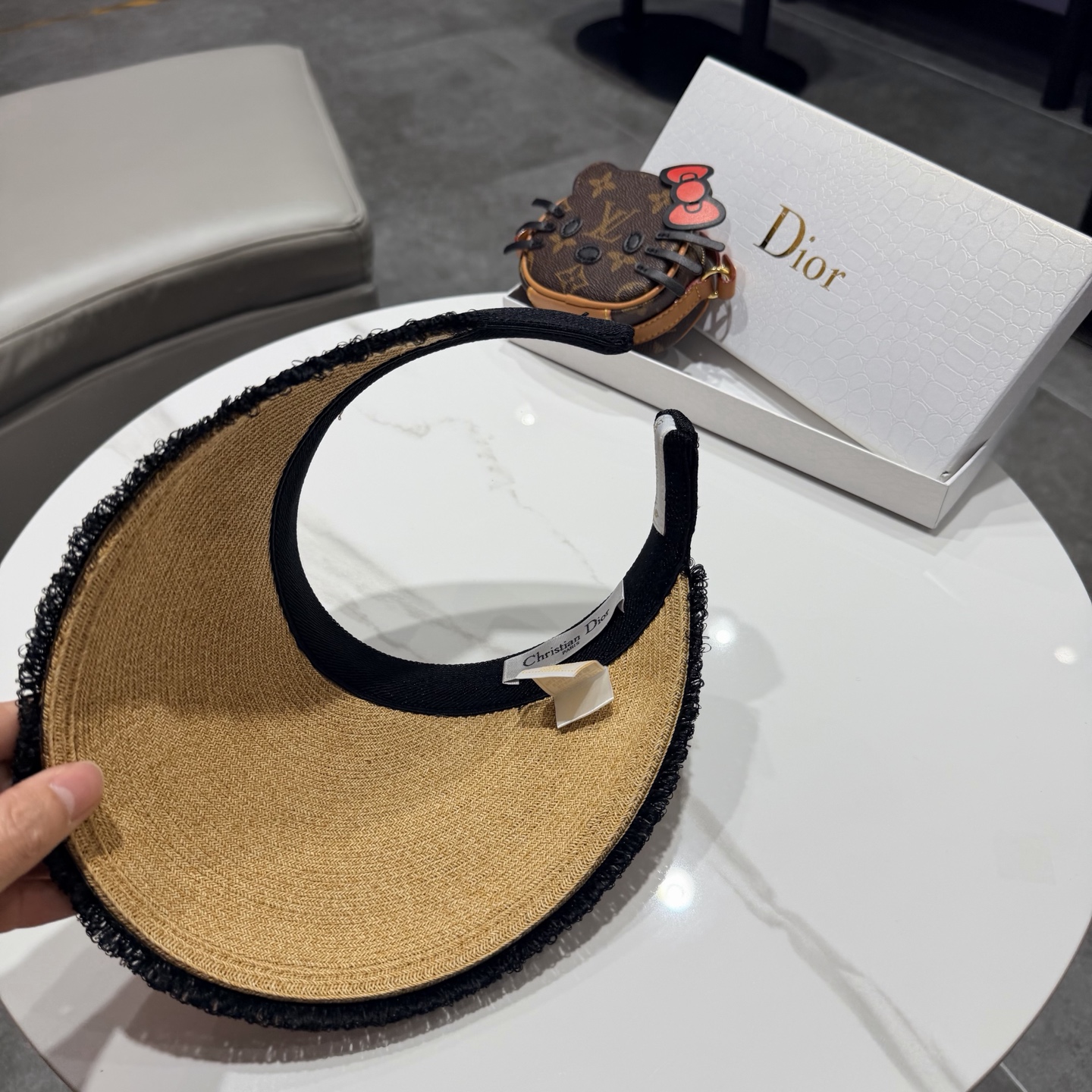 【DIOR迪奥】2026新款独家款遮阳帽空顶帽，🔆遮阳百搭～休闲出街神器