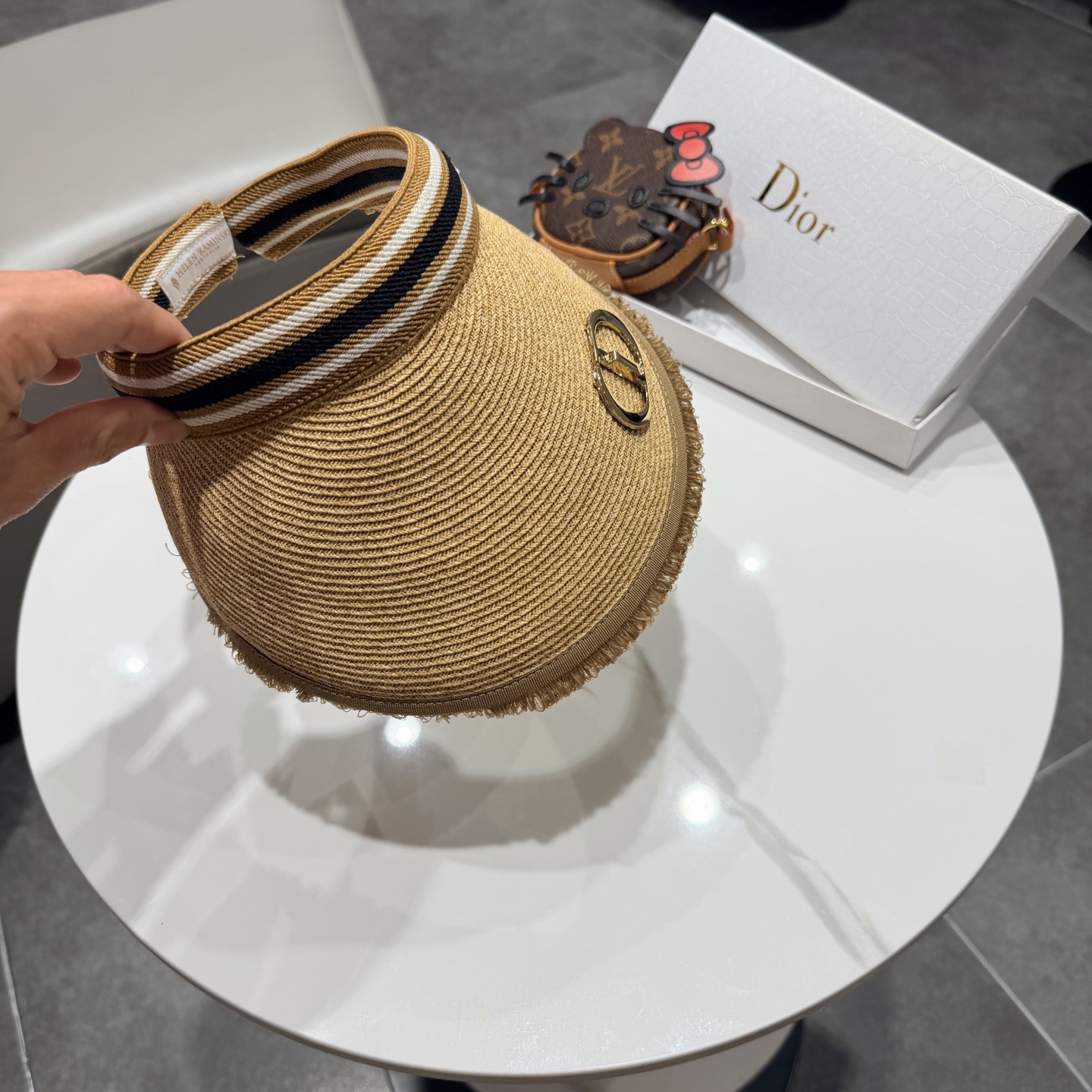 【DIOR迪奥】2026新款独家款遮阳帽空顶帽，🔆遮阳百搭～休闲出街神器