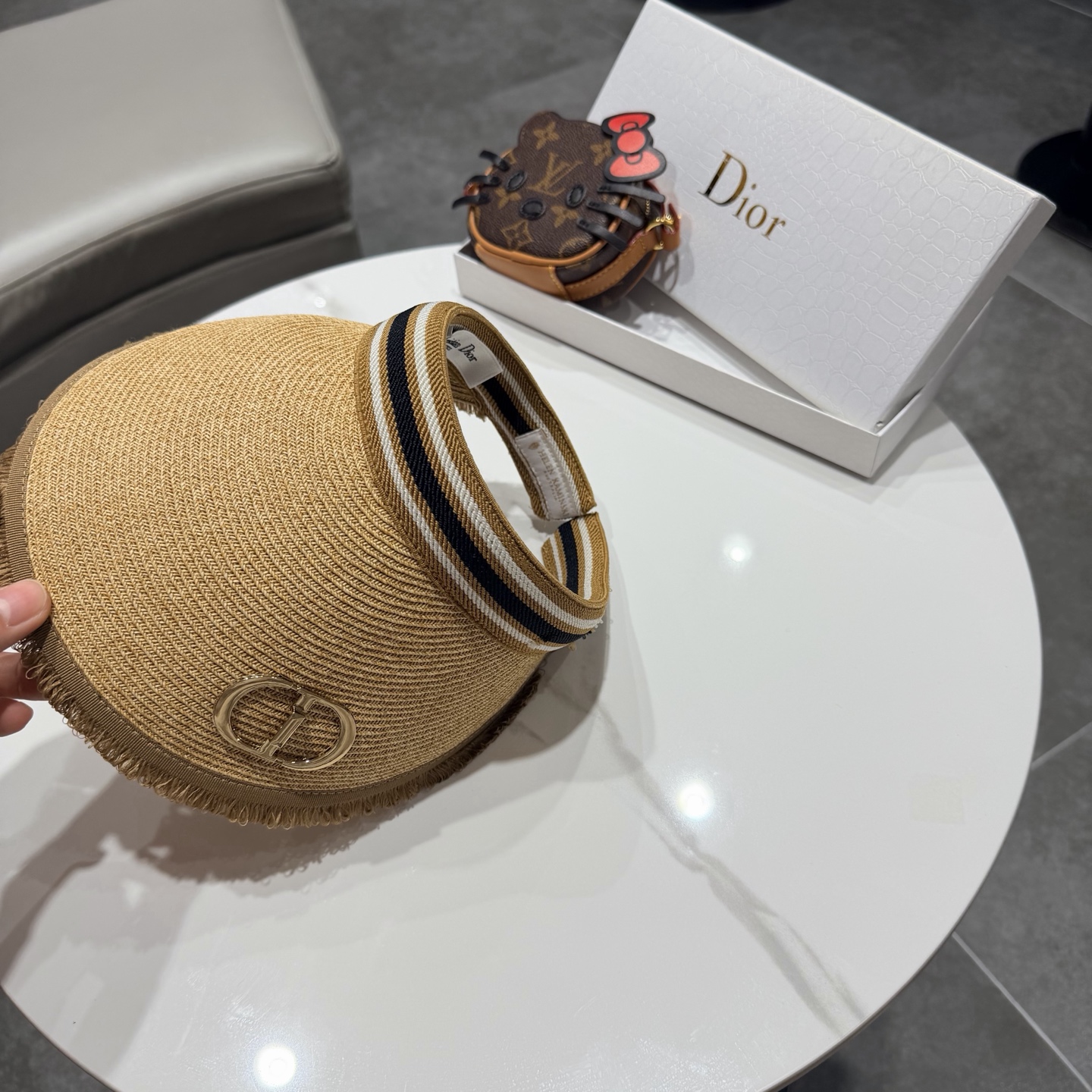 【DIOR迪奥】2026新款独家款遮阳帽空顶帽，🔆遮阳百搭～休闲出街神器