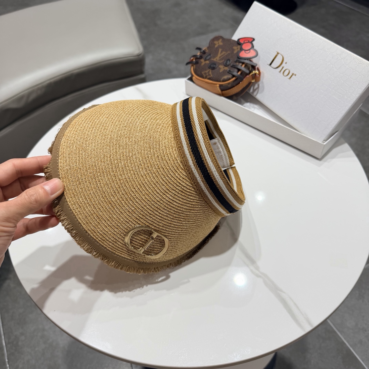 【DIOR迪奥】2026新款独家款遮阳帽空顶帽，🔆遮阳百搭～休闲出街神器