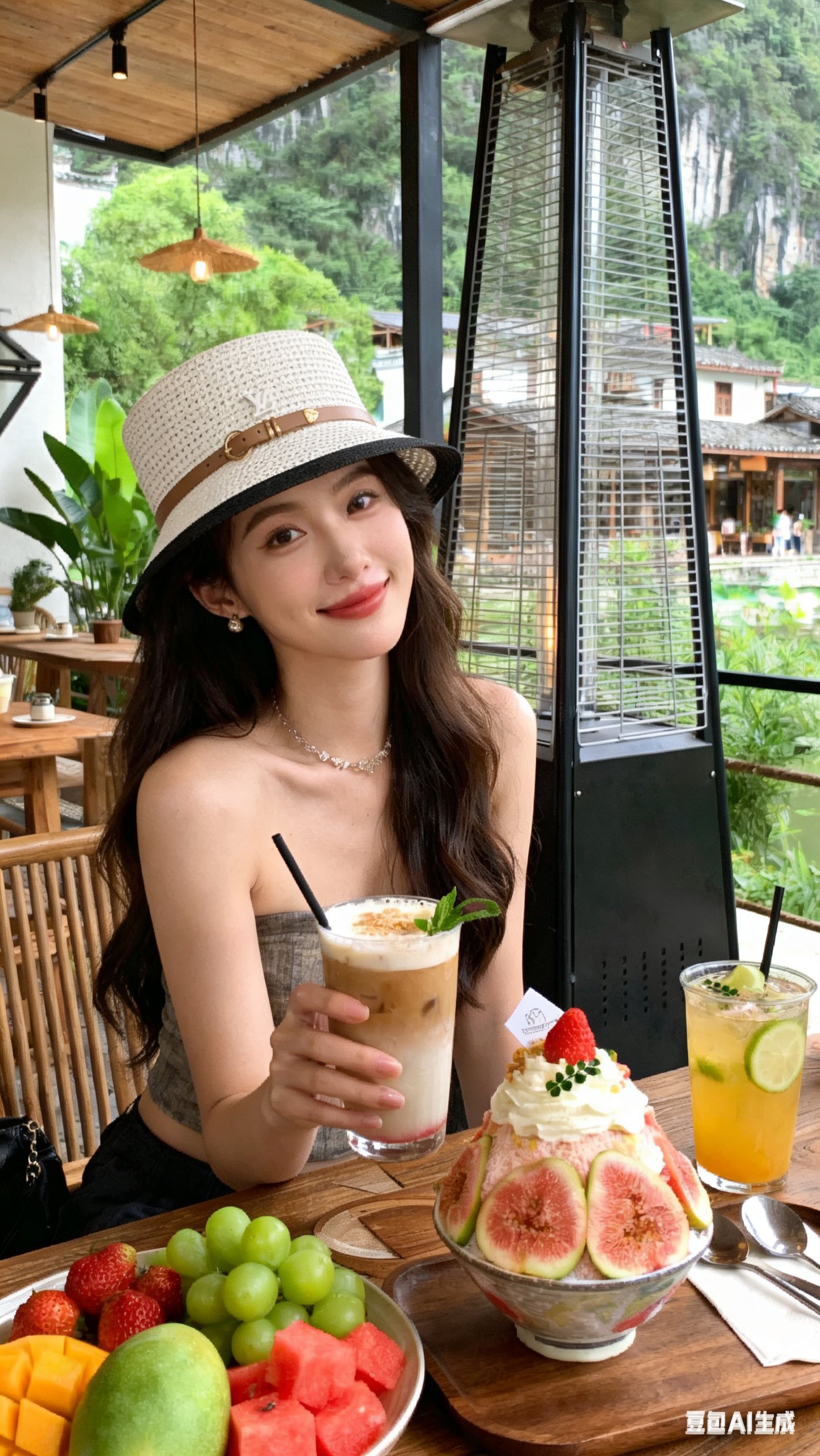 2026新款LV 草编经典爆款盆帽草帽礼帽🤩简约大方，百搭单品～出街首选，新款帽型超美腻