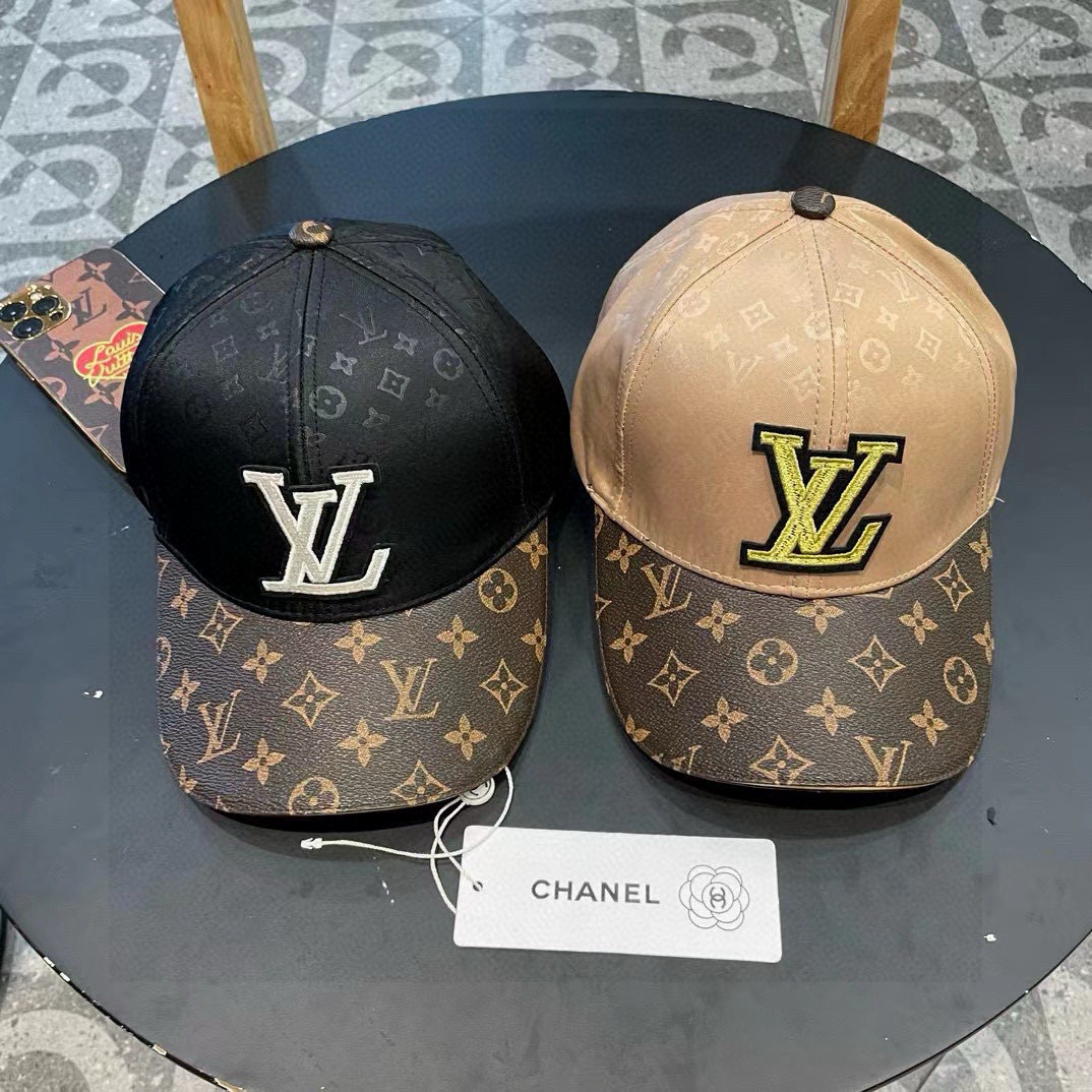 新款出货LV(路易威登)新款原单棒球帽专柜1:1开模订制，精细刺绣！质量超赞，基础头围56，贴片可调节。