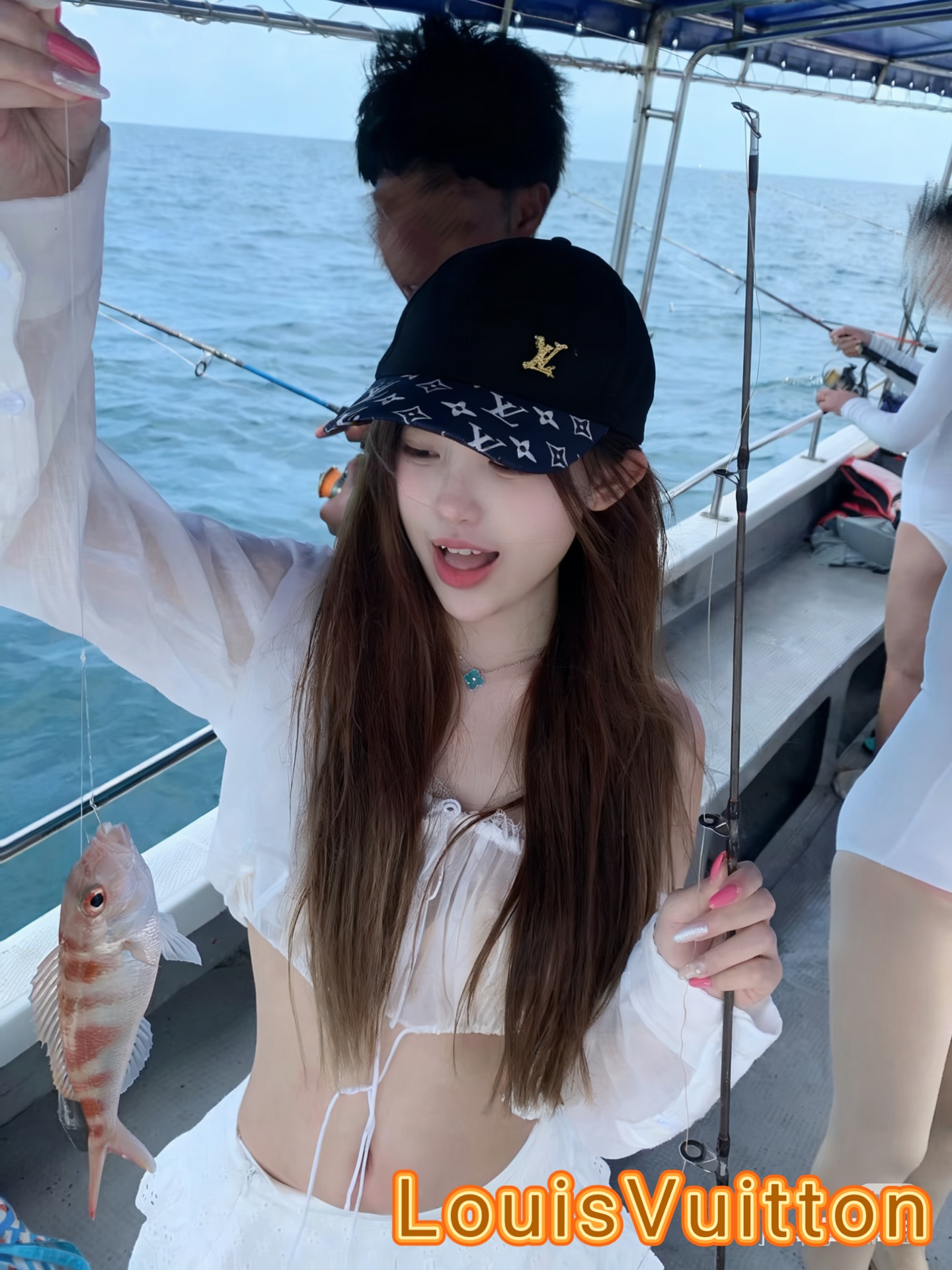 🧢路易威登棒球帽 LouisVuitton😍新款LV棒球帽，重工打造♥️高端大气，百搭款🤗男女通用！跑量