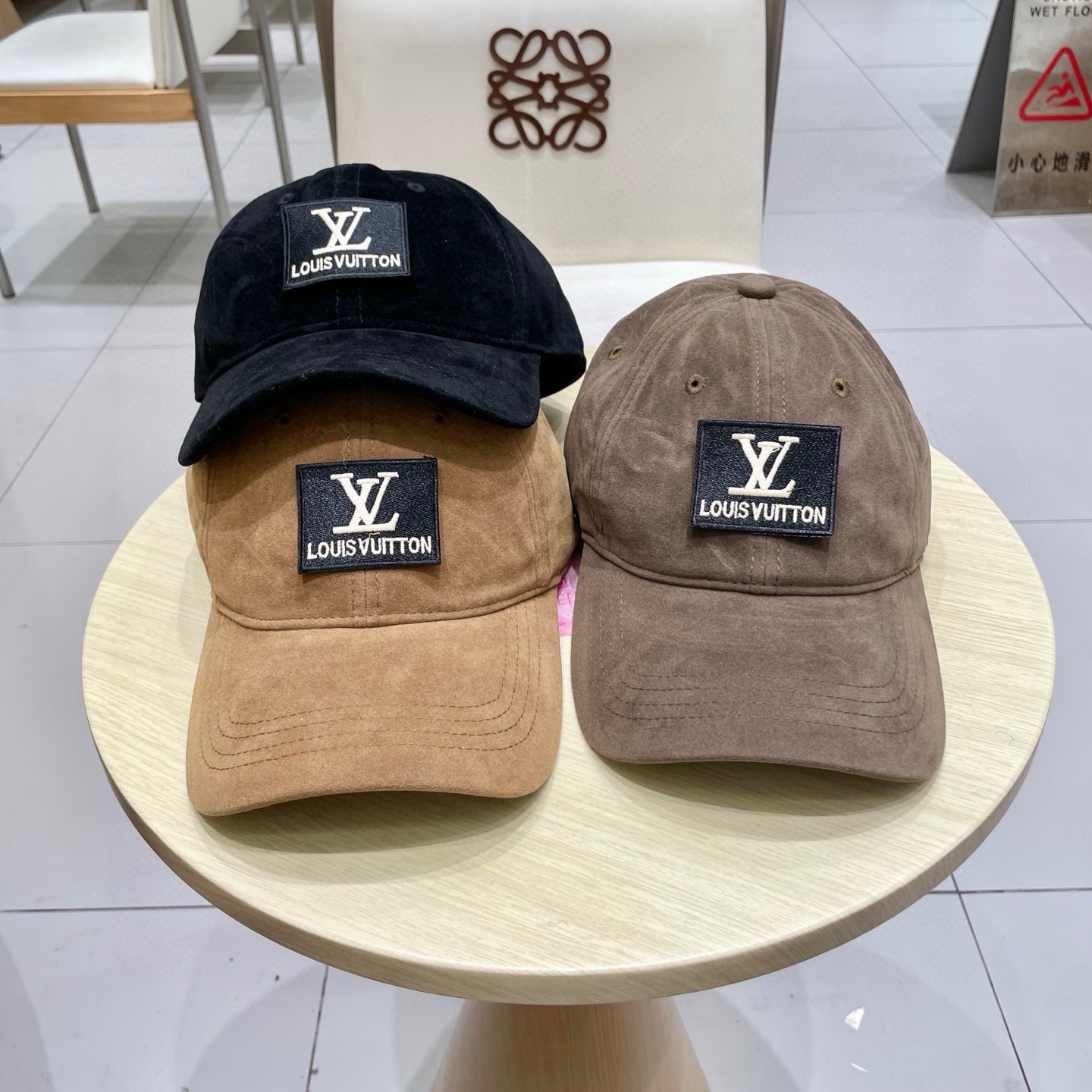 LV路易威登棒球帽  轻盈透气。完美版型，独家实物拍摄，男女适用