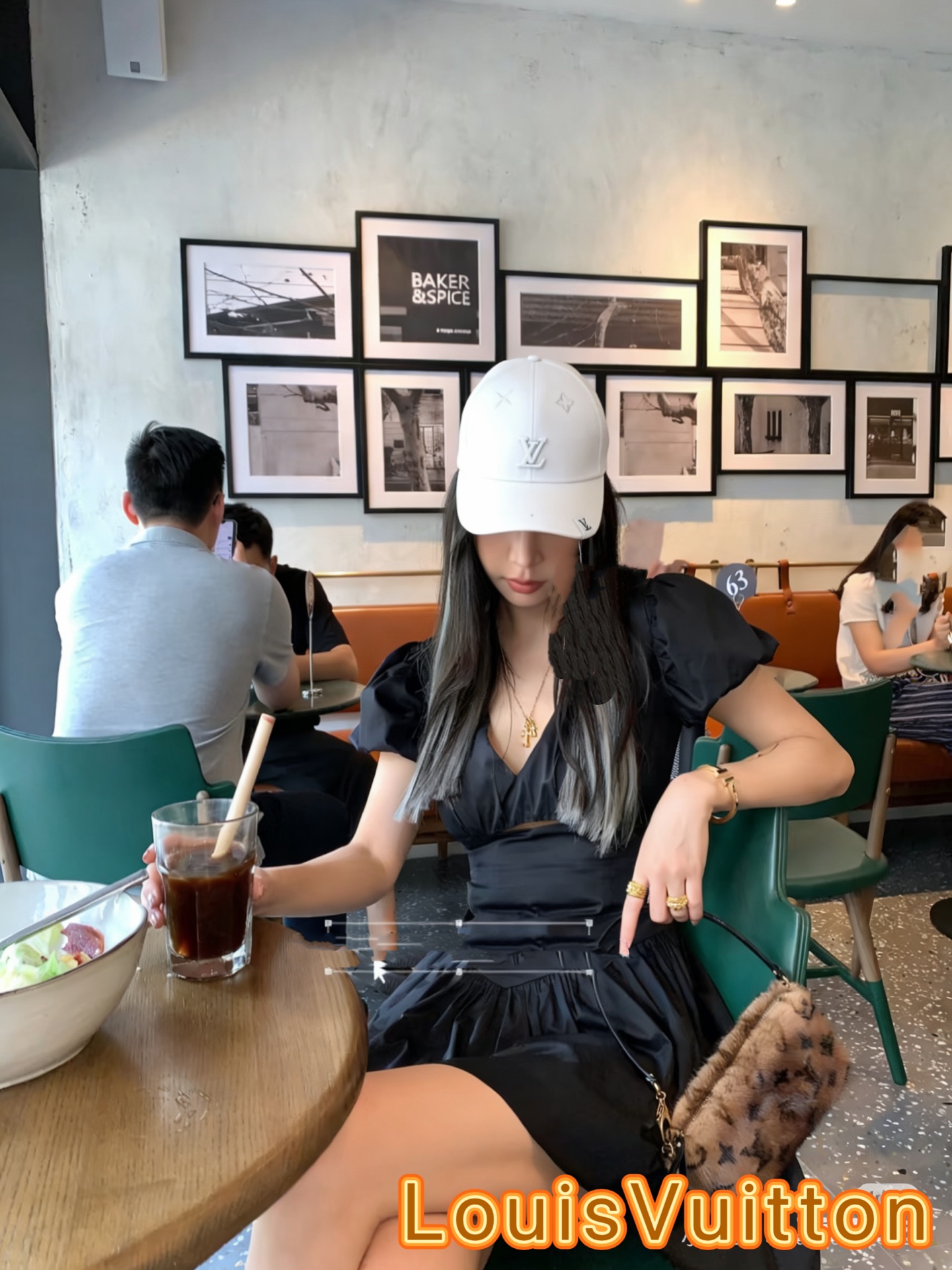 🧢路易威登棒球帽 LouisVuitton😍新款LV棒球帽，重工打造♥️高端大气，百搭款🤗男女通用！跑量