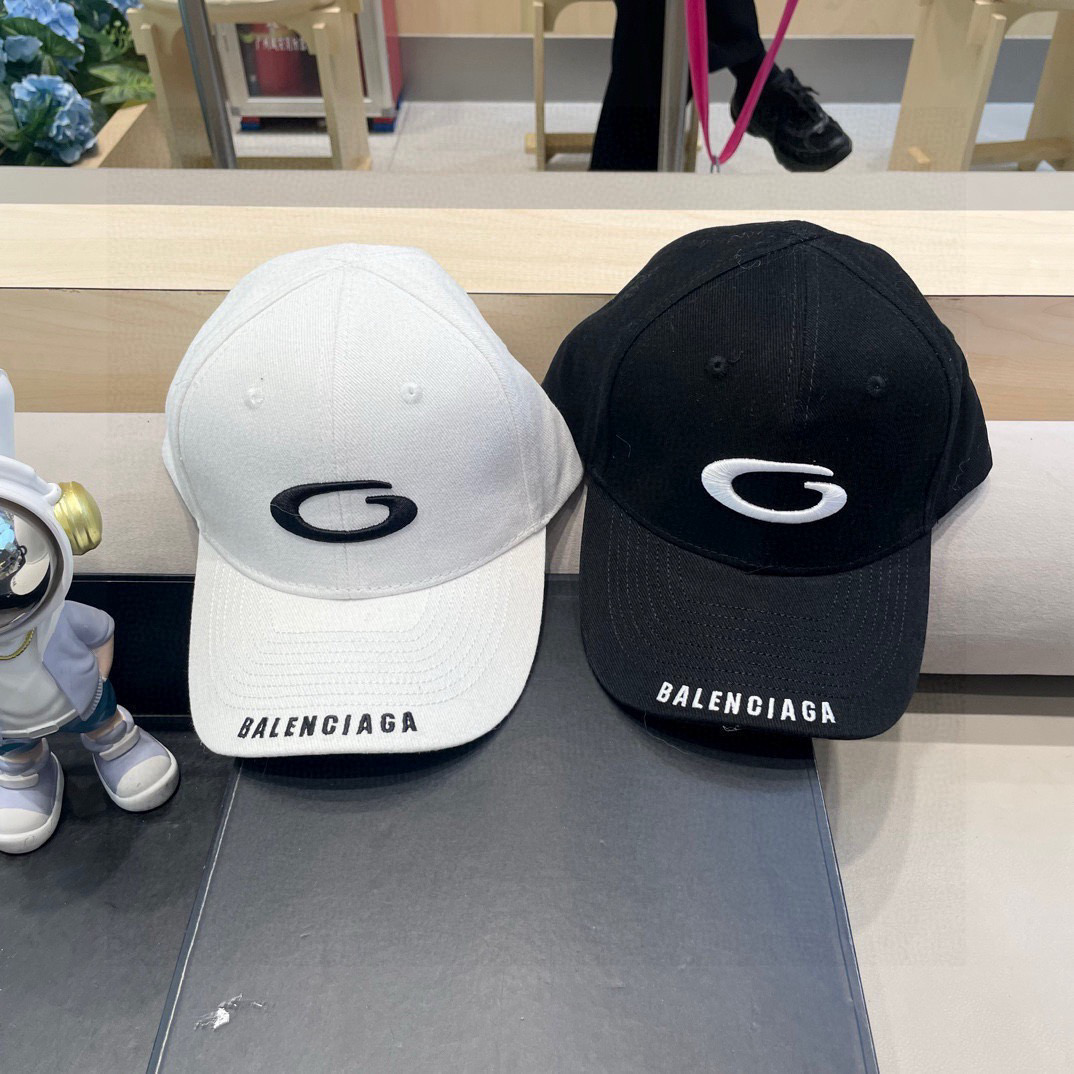 Balencia*a 巴黎世家新款棒球帽 🧢简约时尚超级无敌好看的帽子！