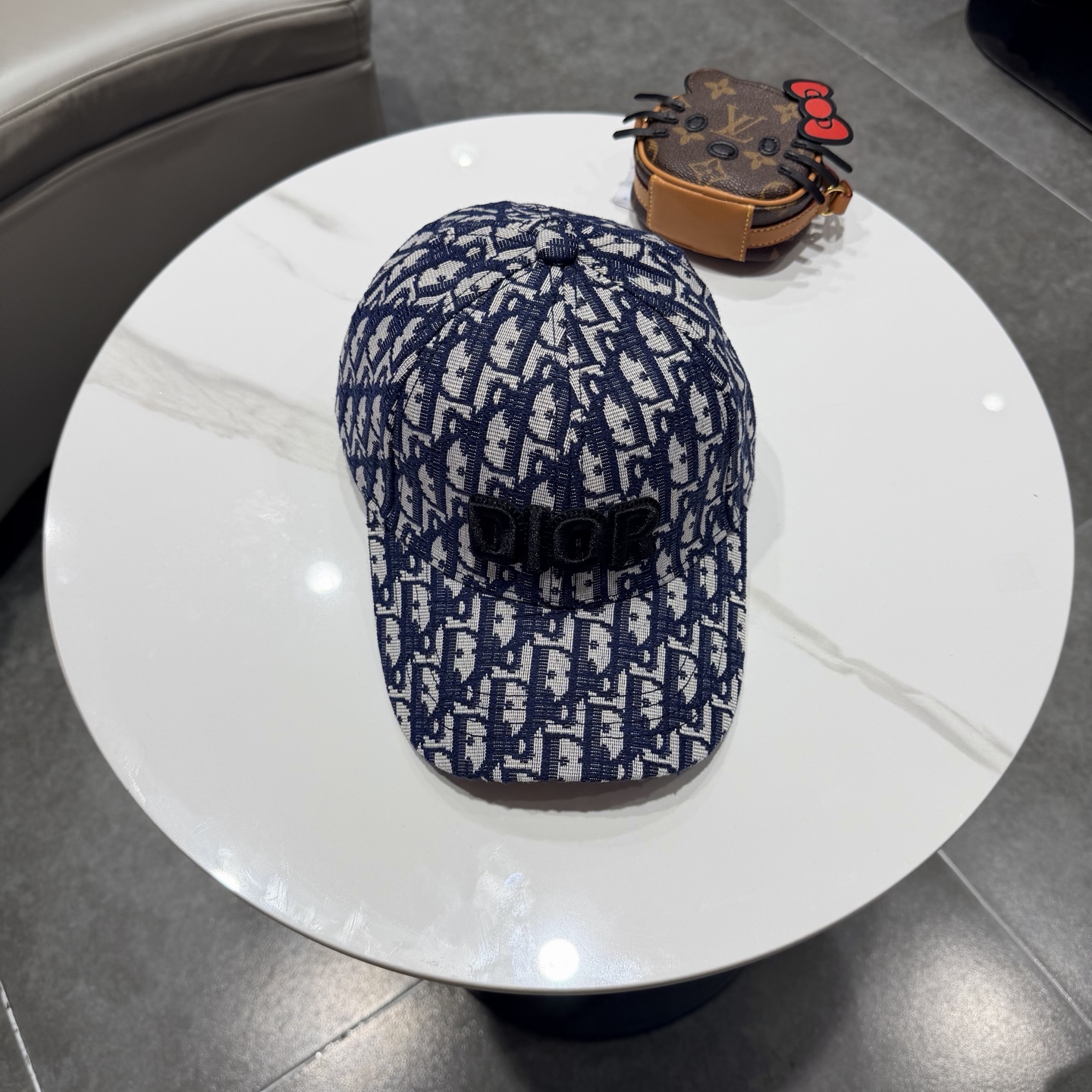 DIOR迪奥 刺绣官网同步新款发布 老花D家棒球帽🧢，水洗标超级火爆