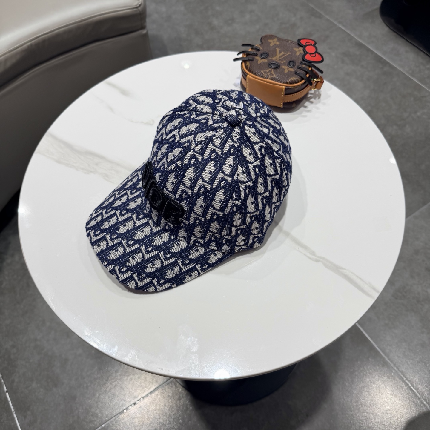 DIOR迪奥 刺绣官网同步新款发布 老花D家棒球帽🧢，水洗标超级火爆