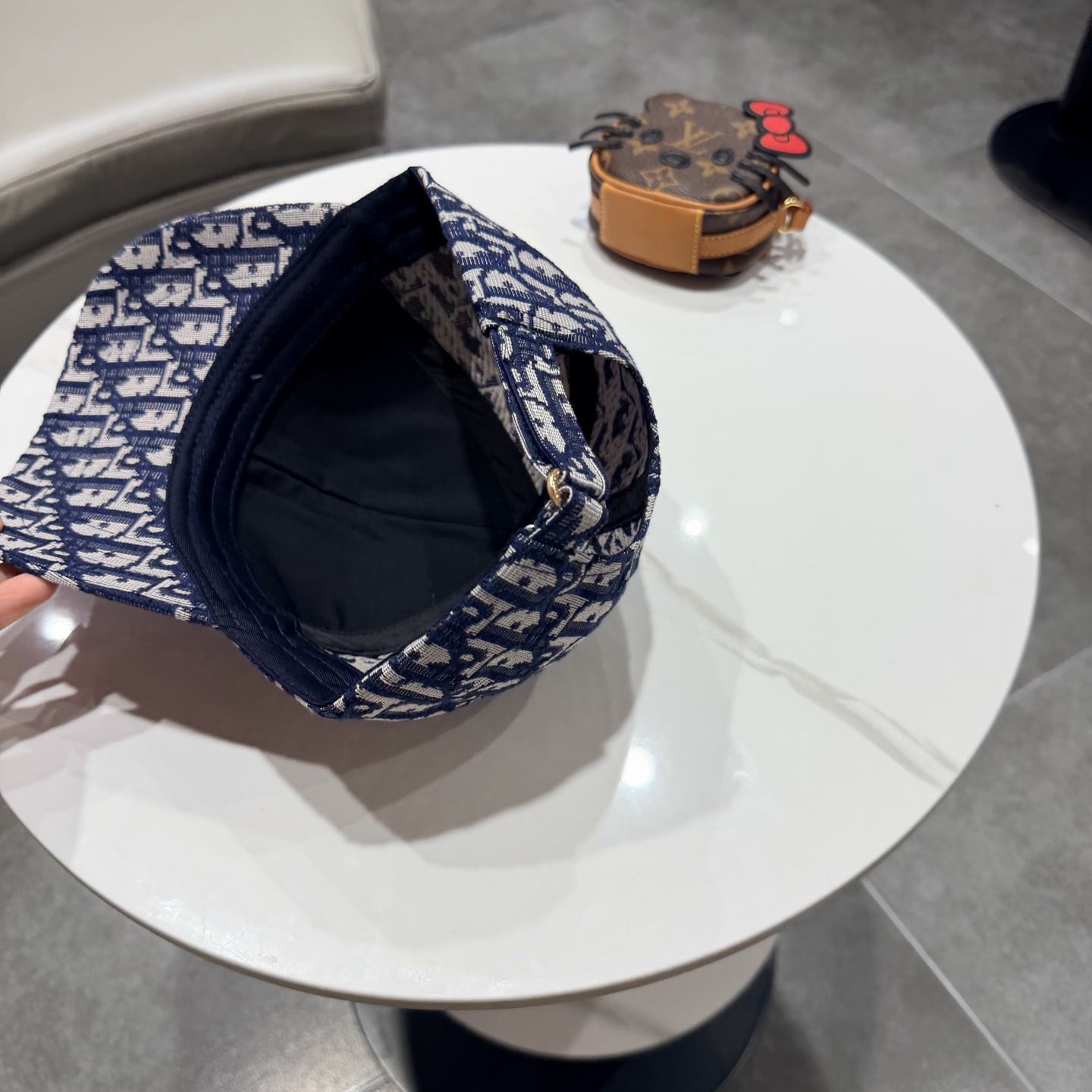 DIOR迪奥 刺绣官网同步新款发布 老花D家棒球帽🧢，水洗标超级火爆