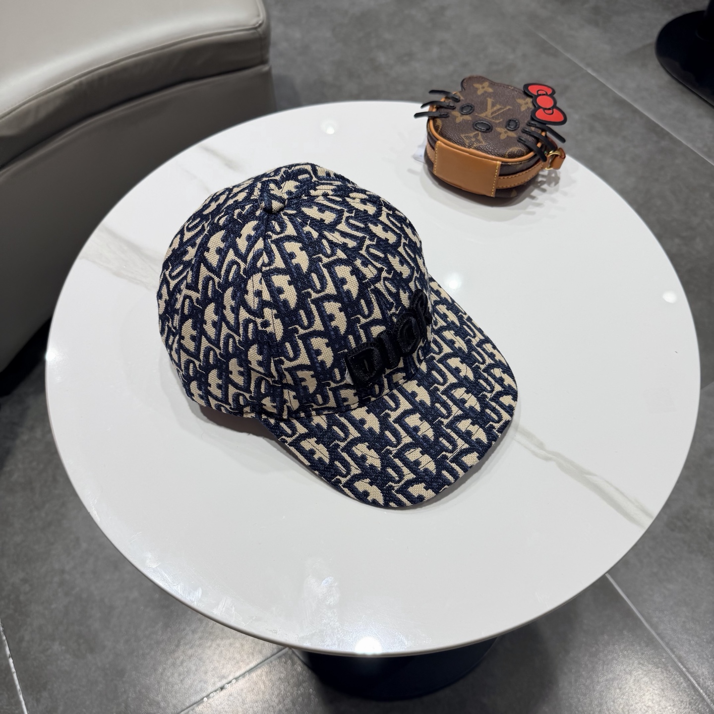 DIOR迪奥 刺绣官网同步新款发布 老花D家棒球帽🧢，水洗标超级火爆