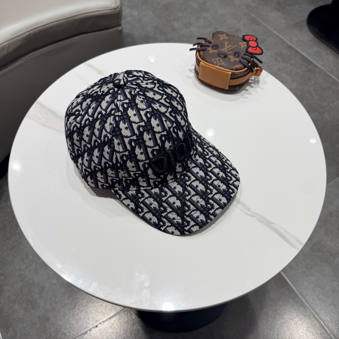 DIOR迪奥 刺绣官网同步新款发布 老花D家棒球帽🧢，水洗标超级火爆