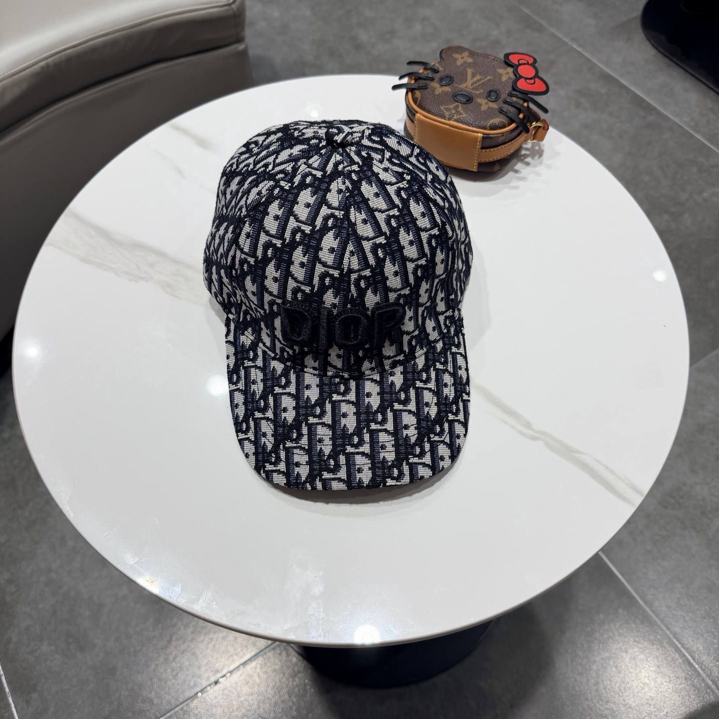 DIOR迪奥 刺绣官网同步新款发布 老花D家棒球帽🧢，水洗标超级火爆