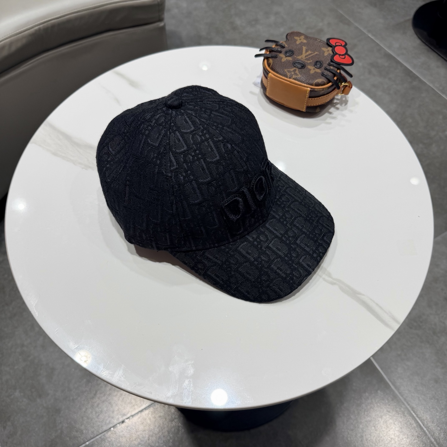 DIOR迪奥 刺绣官网同步新款发布 老花D家棒球帽🧢，水洗标超级火爆