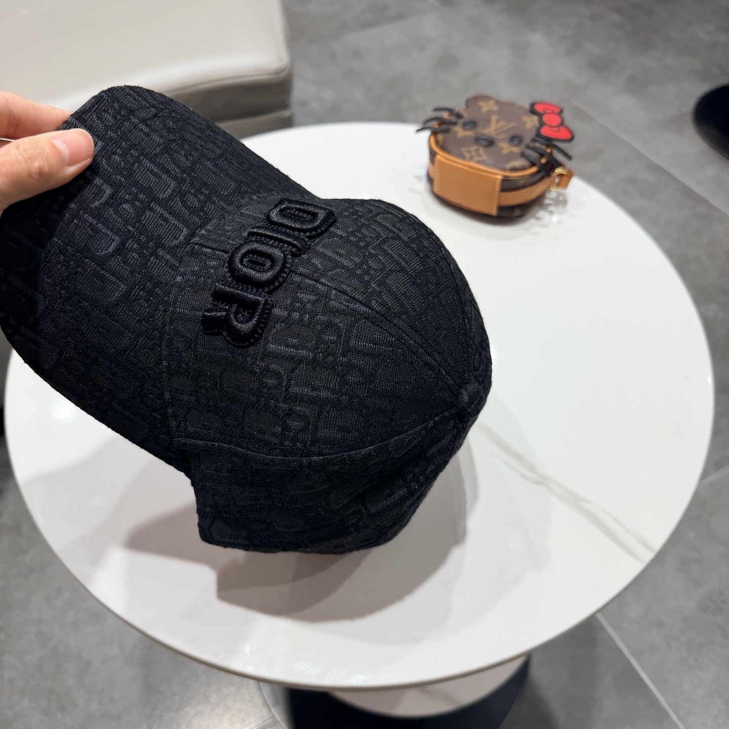 DIOR迪奥 刺绣官网同步新款发布 老花D家棒球帽🧢，水洗标超级火爆