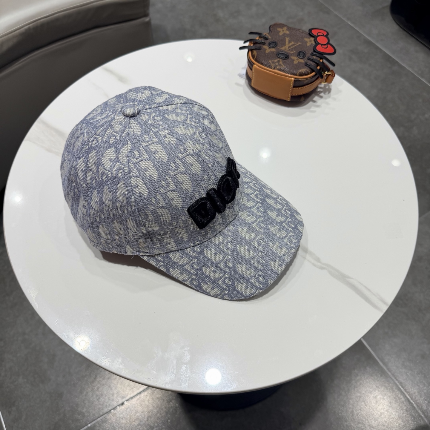DIOR迪奥 刺绣官网同步新款发布 老花D家棒球帽🧢，水洗标超级火爆