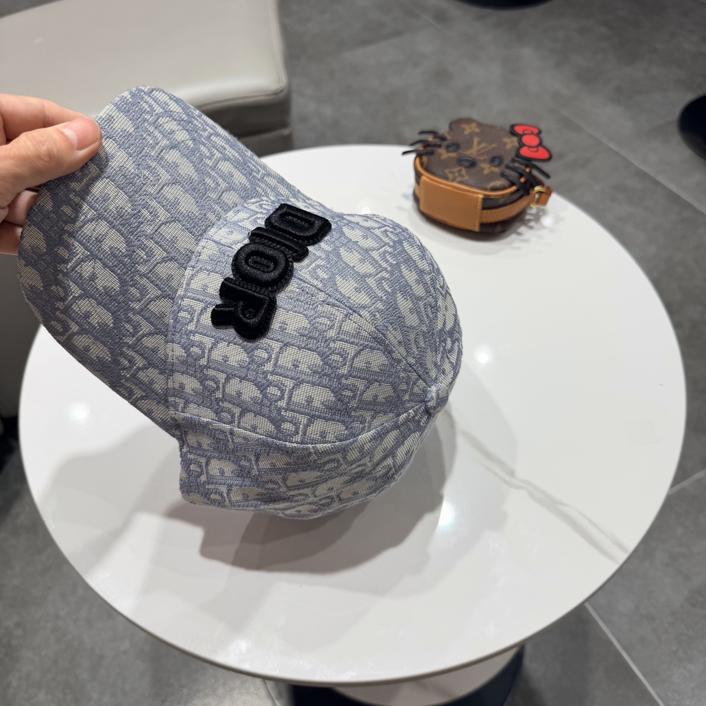 DIOR迪奥 刺绣官网同步新款发布 老花D家棒球帽🧢，水洗标超级火爆
