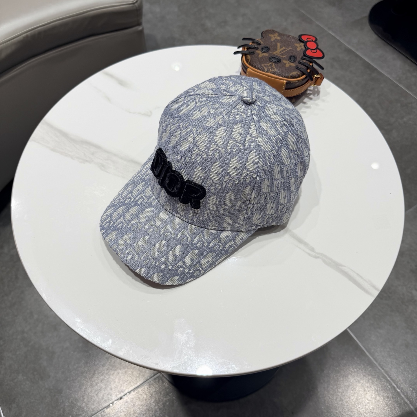 DIOR迪奥 刺绣官网同步新款发布 老花D家棒球帽🧢，水洗标超级火爆