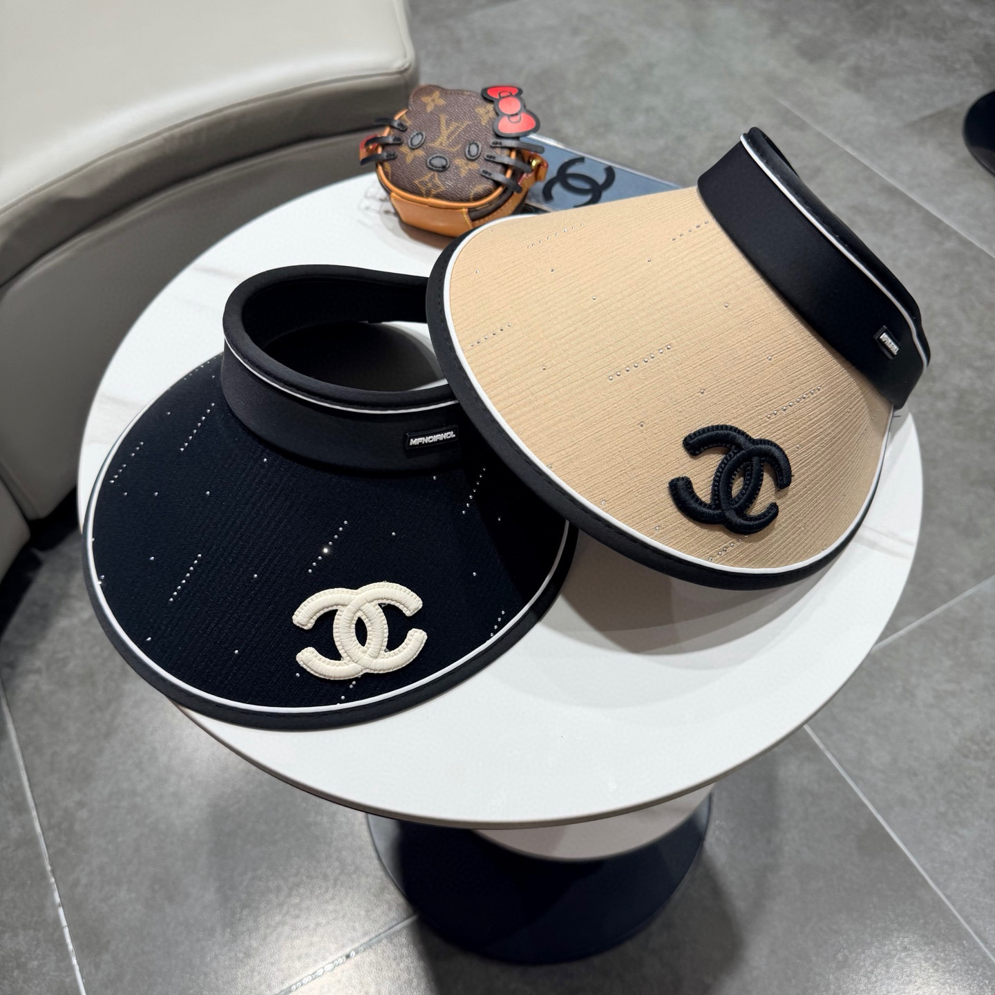 chanel香奈儿空顶遮阳帽