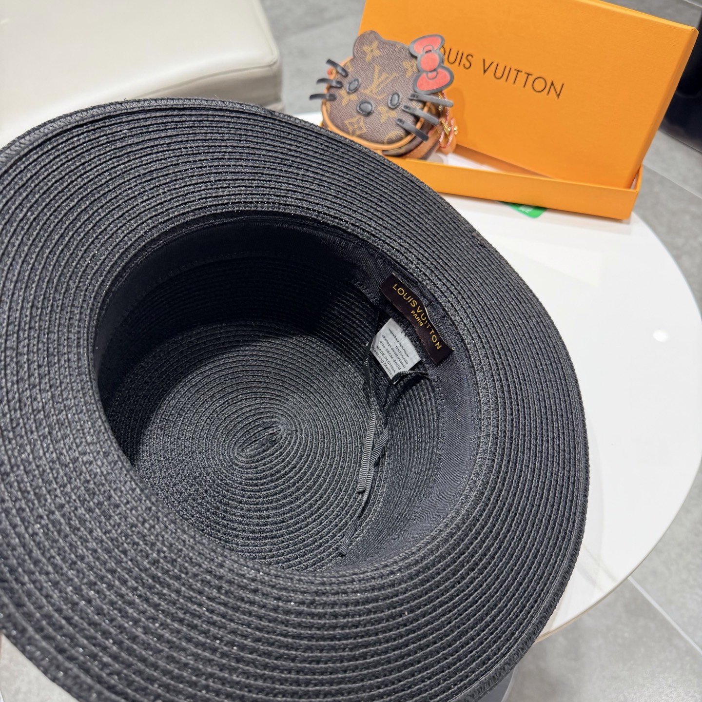 lv新款平顶草帽 头围57cm