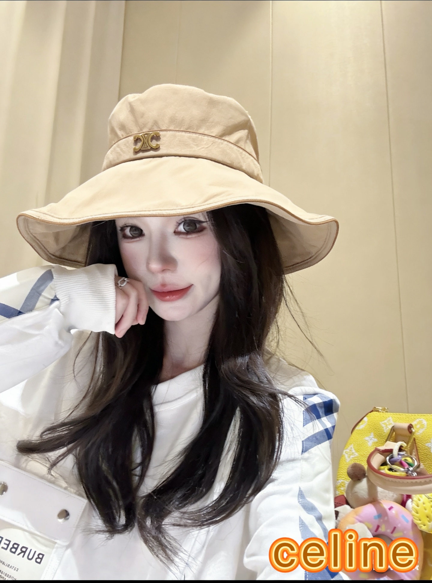 【CELINE赛琳】新款经典休闲潮流款 渔夫帽日韩风格，随便搭配都超好看！出门旅游，绝对要入手的一款