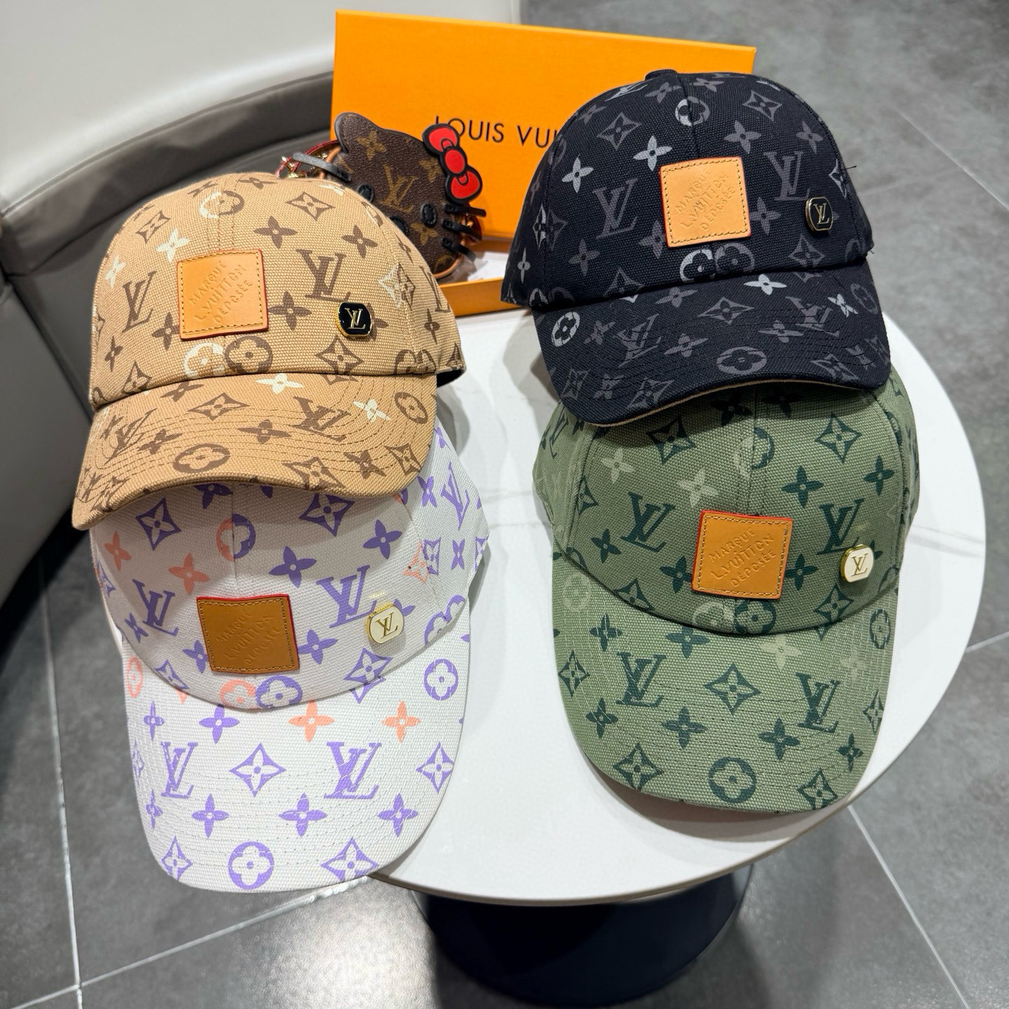 LV路易威登棒球帽  轻盈透气。完美版型，独家实物拍摄，通用