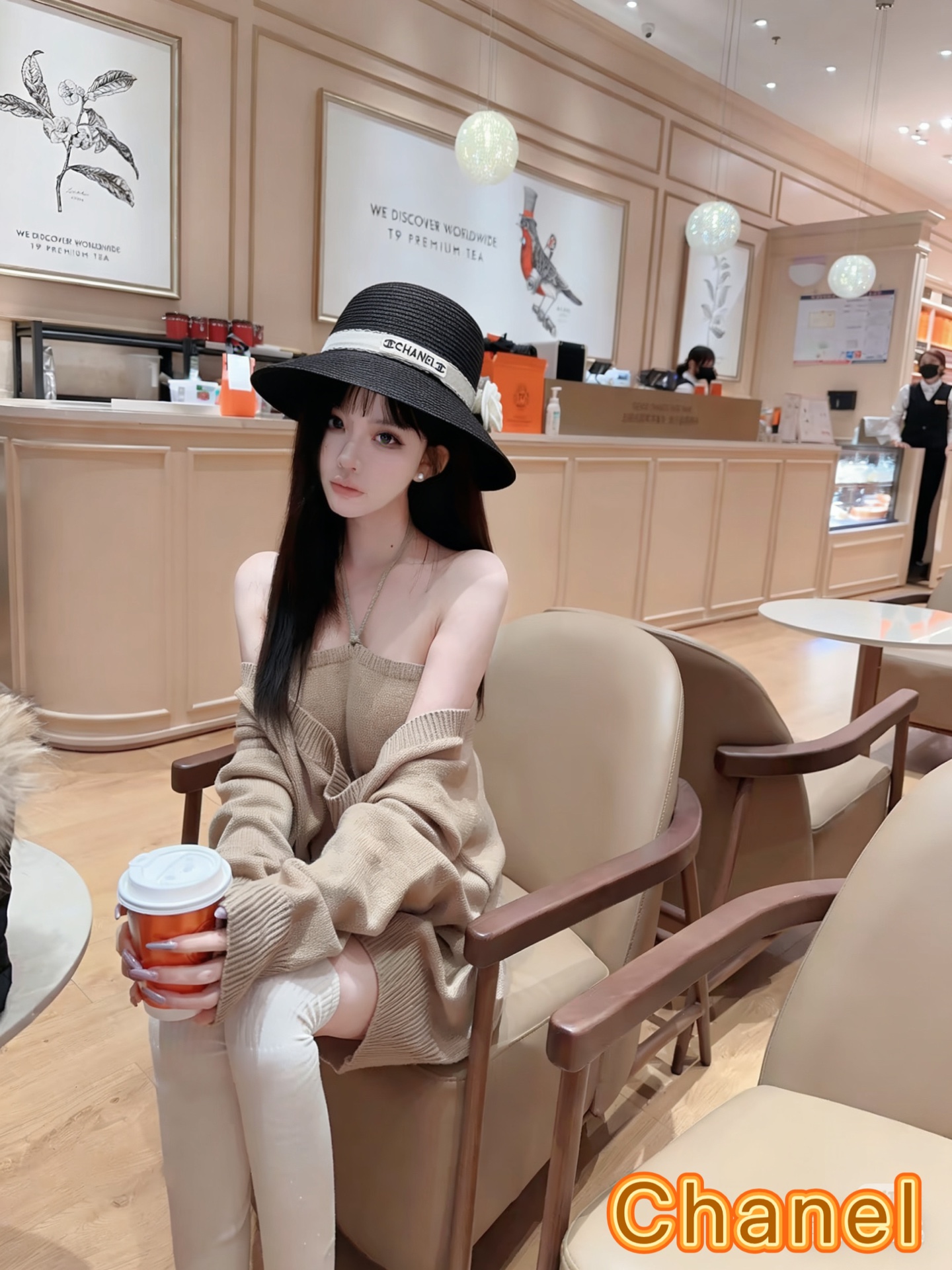 香奈儿CHANE L就是是入夏的标致，海边度假拍照简直不要太出片了纯手工花式编织，柔韧性更强 不易拉断 