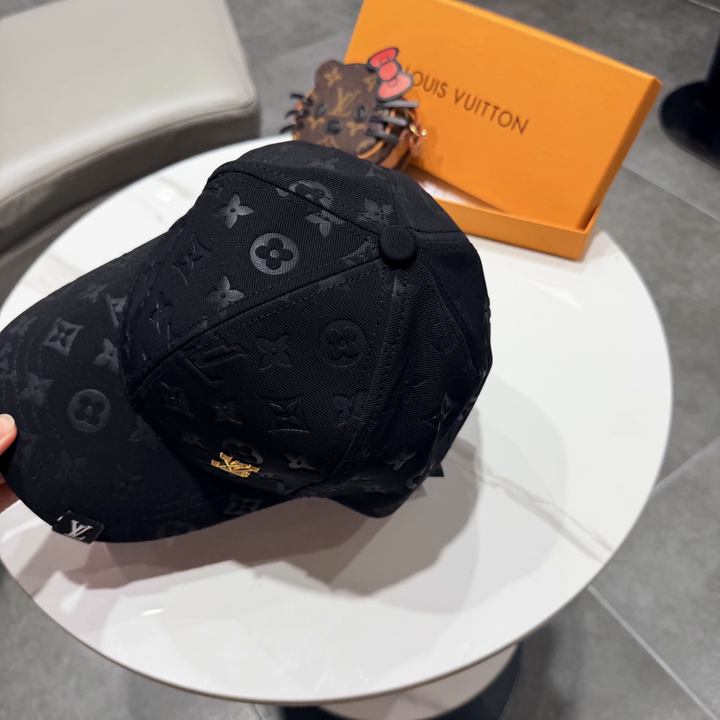 🧢路易威登lv棒球帽 LouisVuitton😍新款重工打造♥️高端大气，百搭款🤗男女通用！