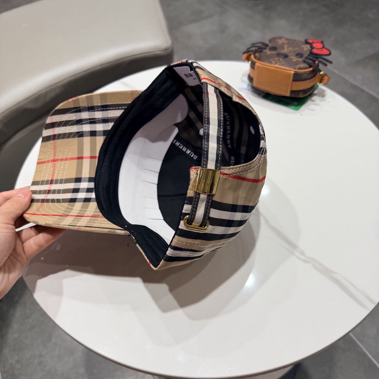 巴宝莉BURBERRY 🌸官网同步上线🎊 韩版新款英伦风定制款1:1原单品质 男女通用棒球帽 高版品质质