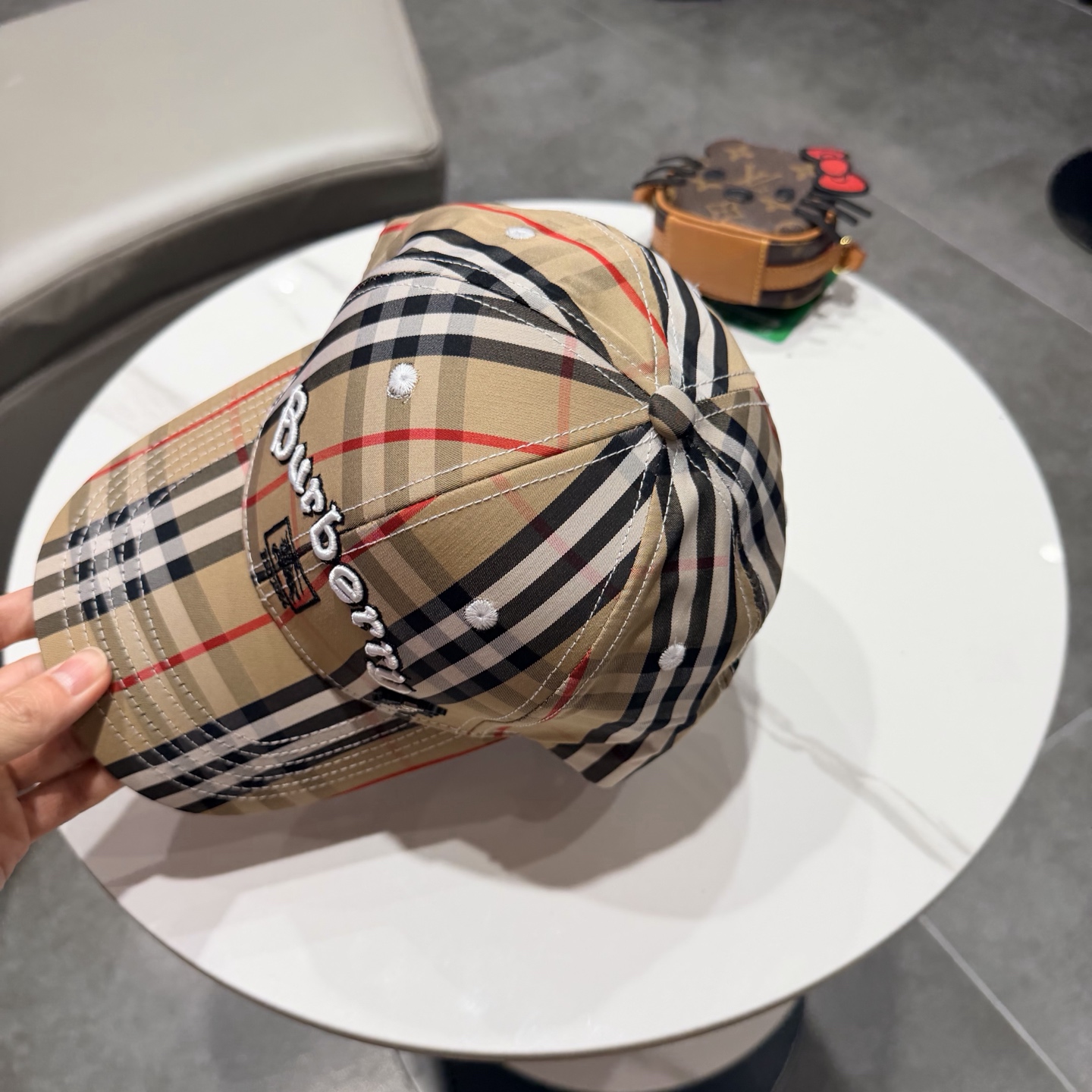 巴宝莉BURBERRY 🌸官网同步上线🎊 韩版新款英伦风定制款1:1原单品质 男女通用棒球帽 高版品质质