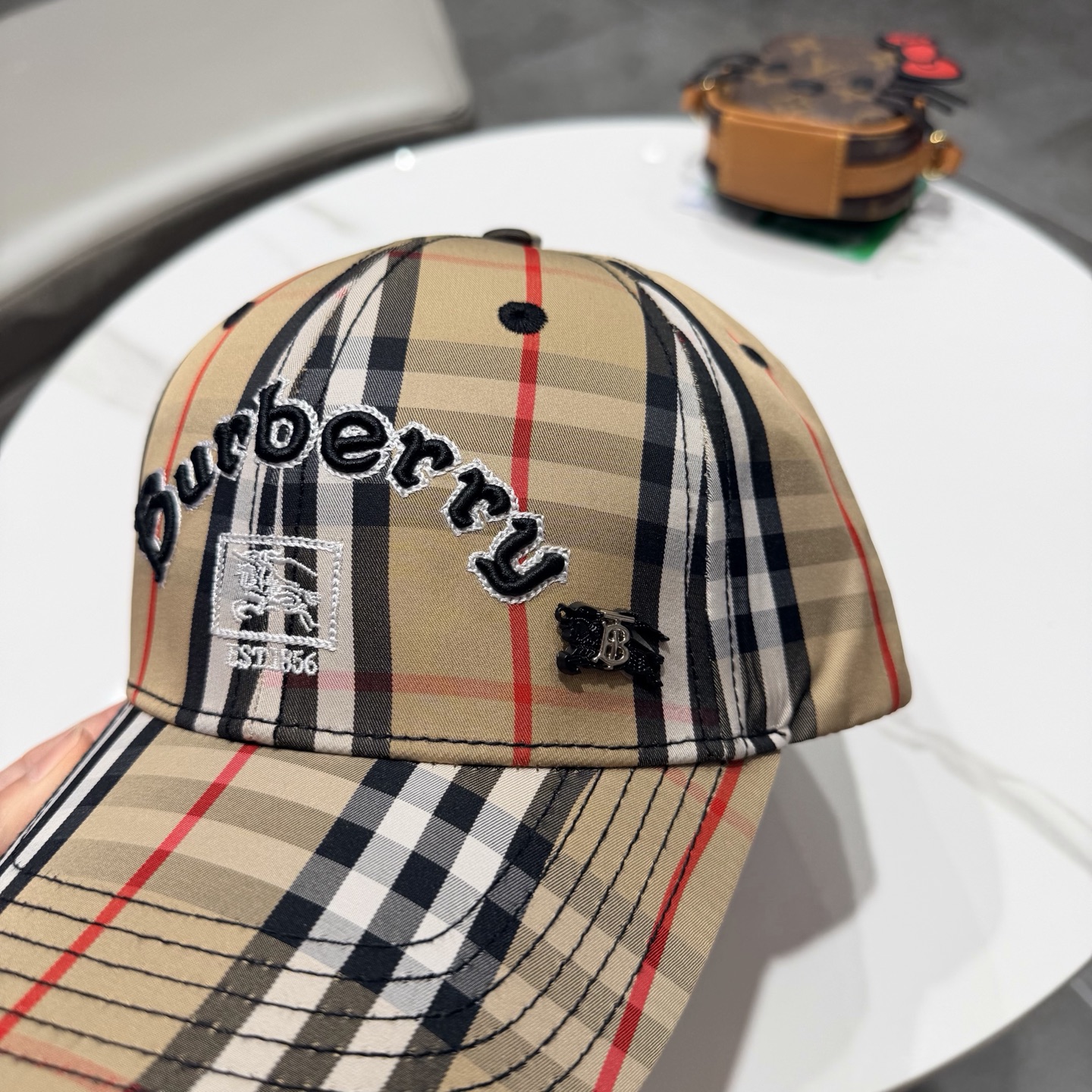 巴宝莉BURBERRY 🌸官网同步上线🎊 韩版新款英伦风定制款1:1原单品质 男女通用棒球帽 高版品质质